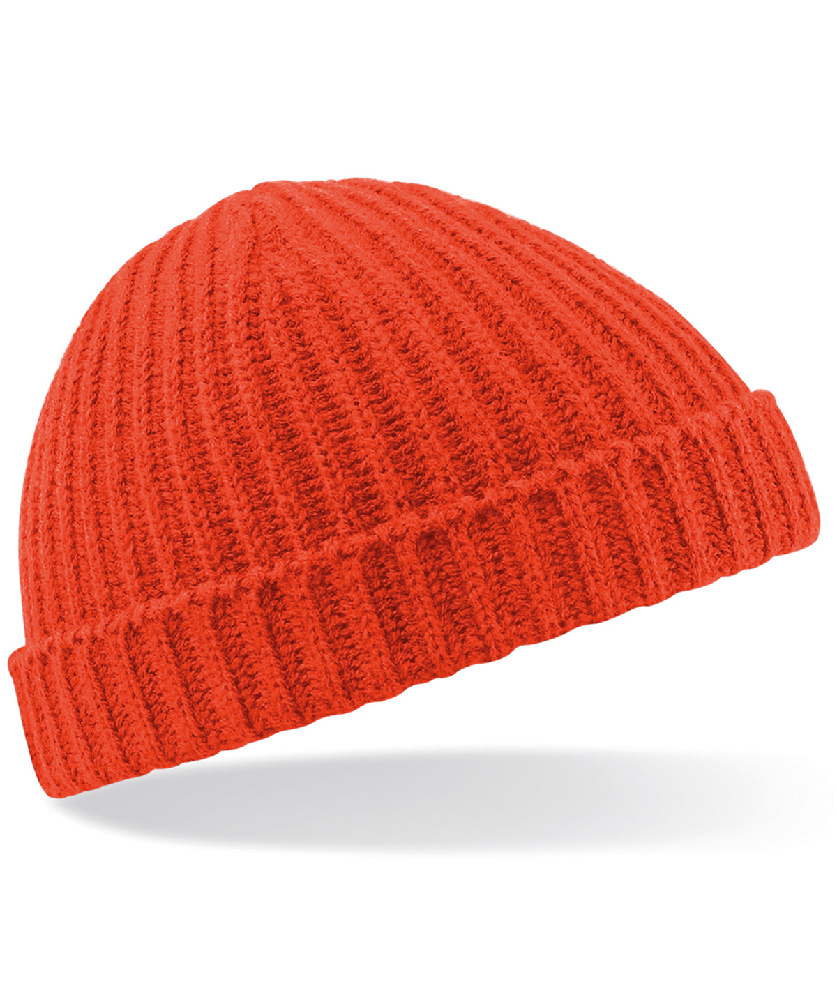 Fire Red - Trawler beanie - GarmentEmbroidery