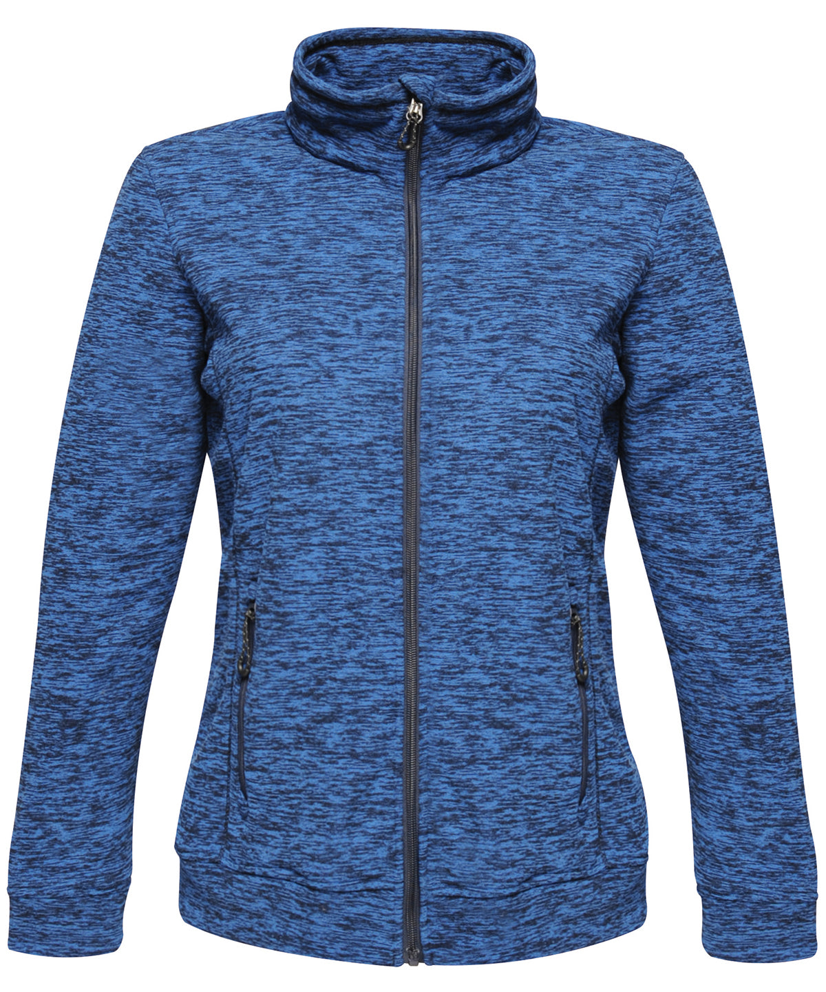 Navy Marl - Women's Thornly full-zip - GarmentEmbroidery