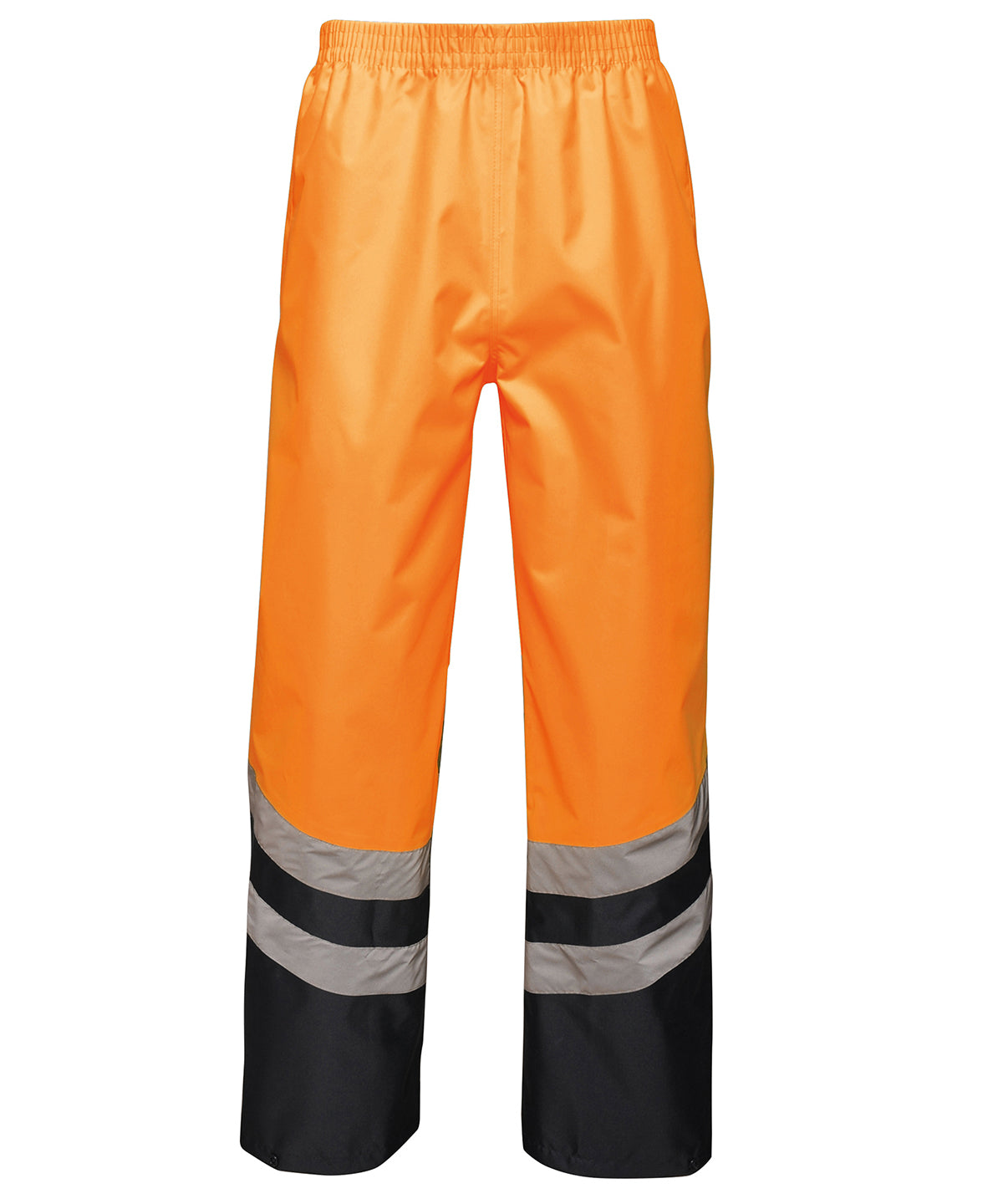 Orange/Navy - Hi-vis pro overtrousers - GarmentEmbroidery