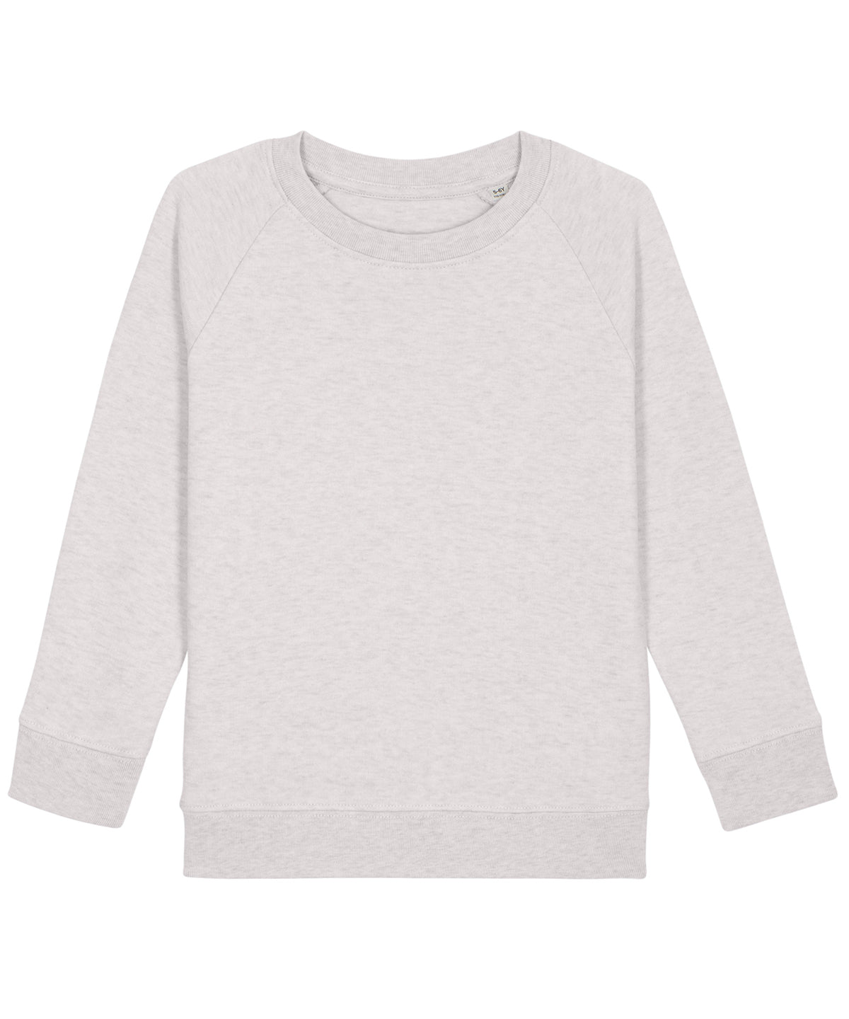 Cream Heather Grey - Kids mini Scouter iconic crew neck sweatshirt (STSK916) - GarmentEmbroidery