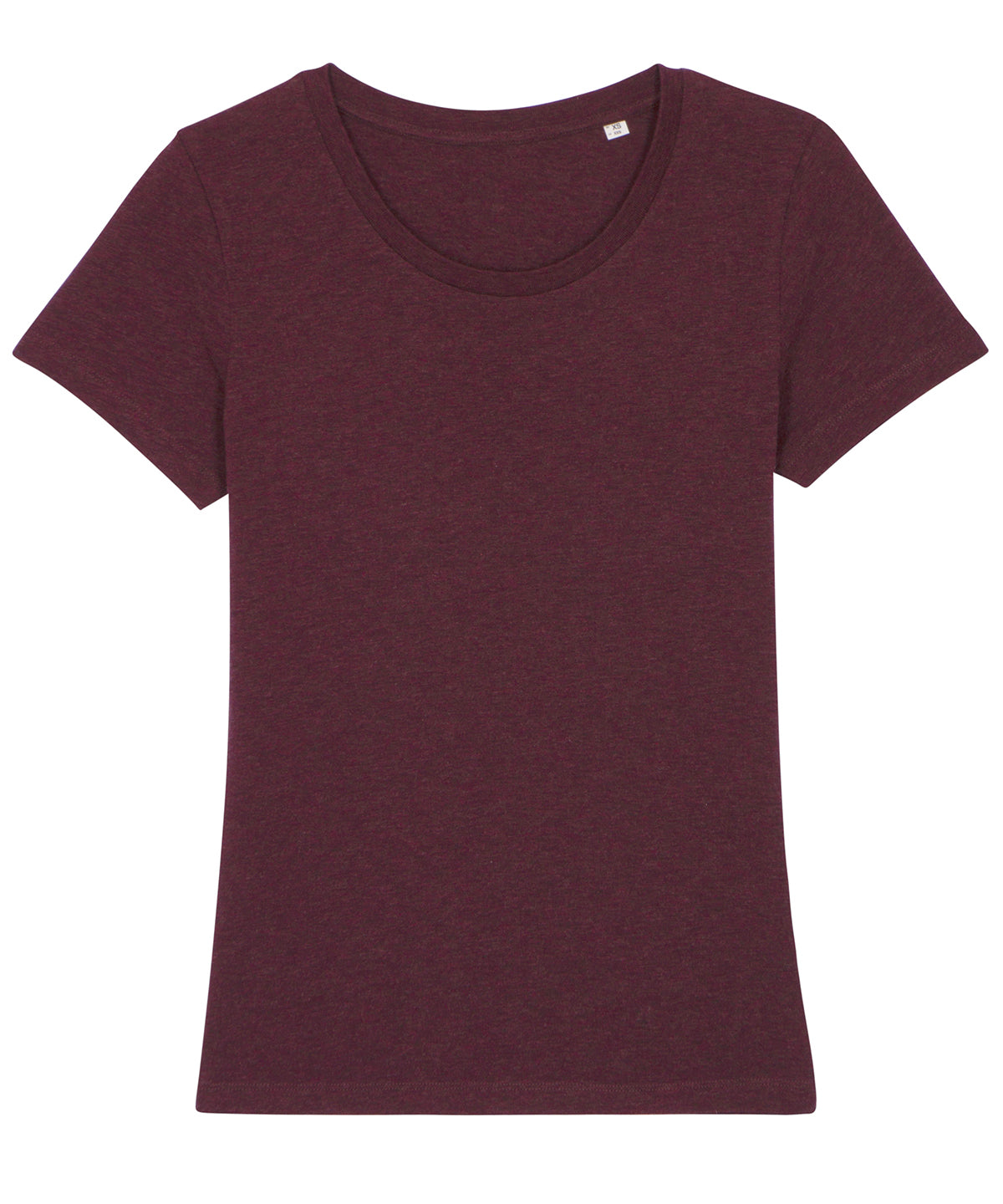 Heather Grape Red - Women's Stella Expresser iconic fitted t-shirt (STTW032) - GarmentEmbroidery