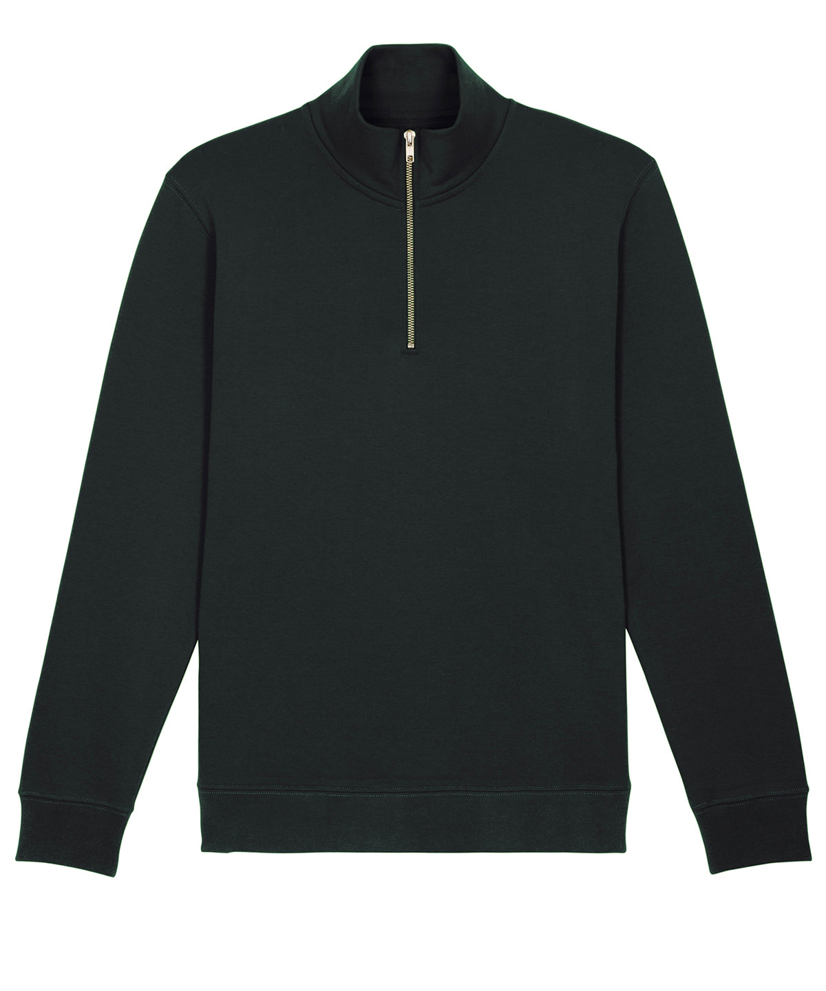 Black - Stanley Trucker quarter-zip sweatshirt (STSM611) - GarmentEmbroidery