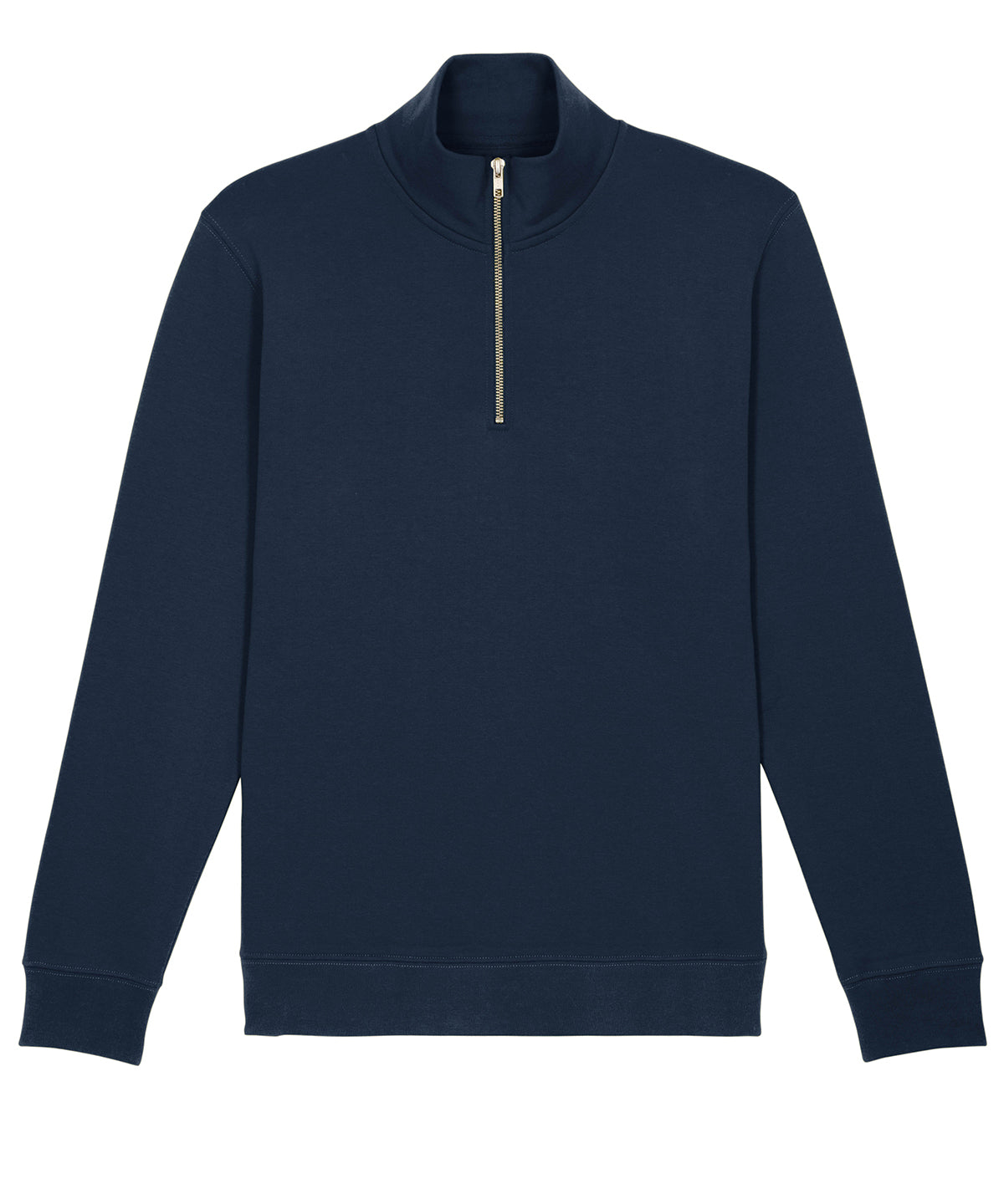 French Navy - Stanley Trucker quarter-zip sweatshirt (STSM611) - GarmentEmbroidery