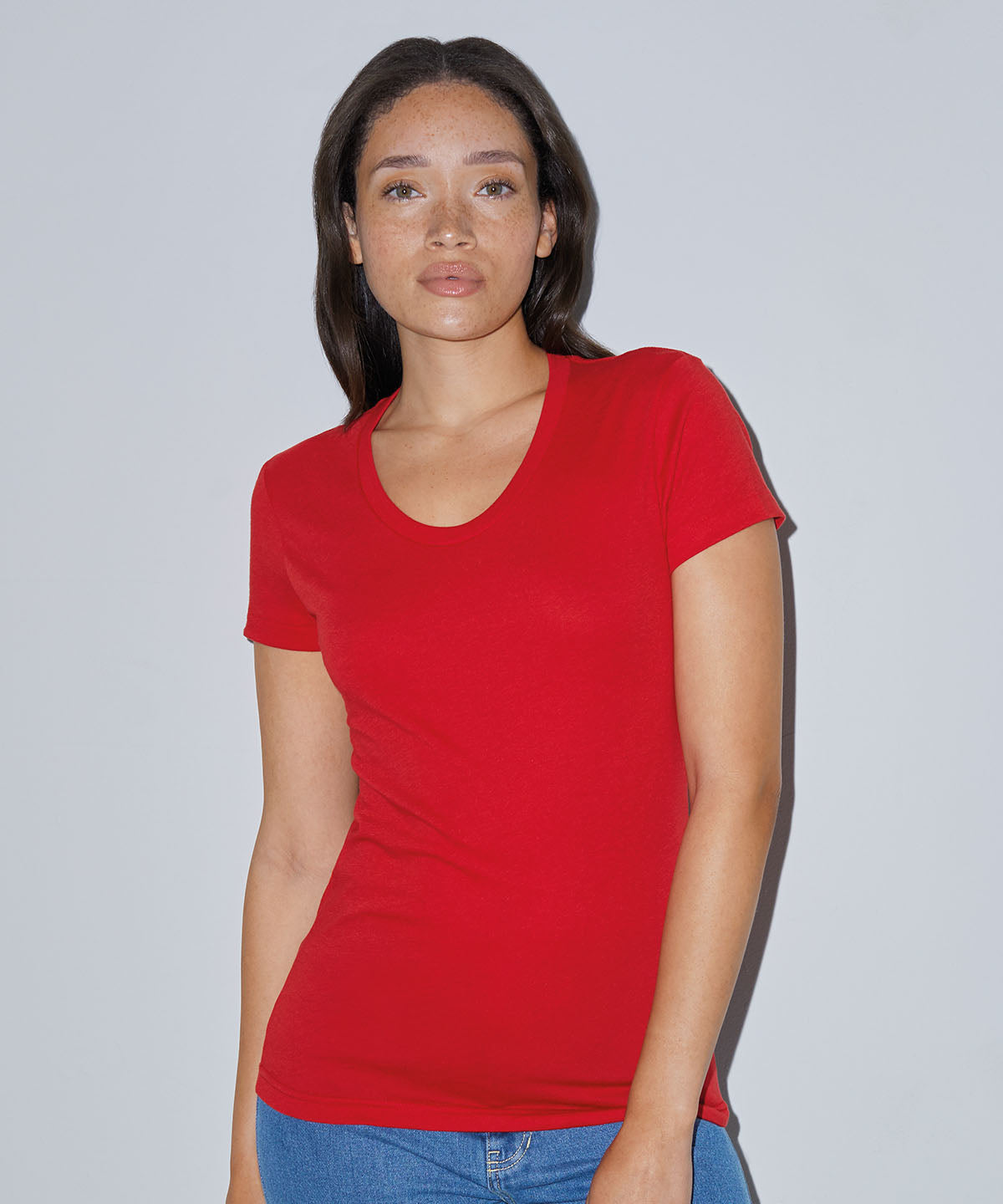 Heather Plum - Polycotton short sleeve women's tee - GarmentEmbroidery