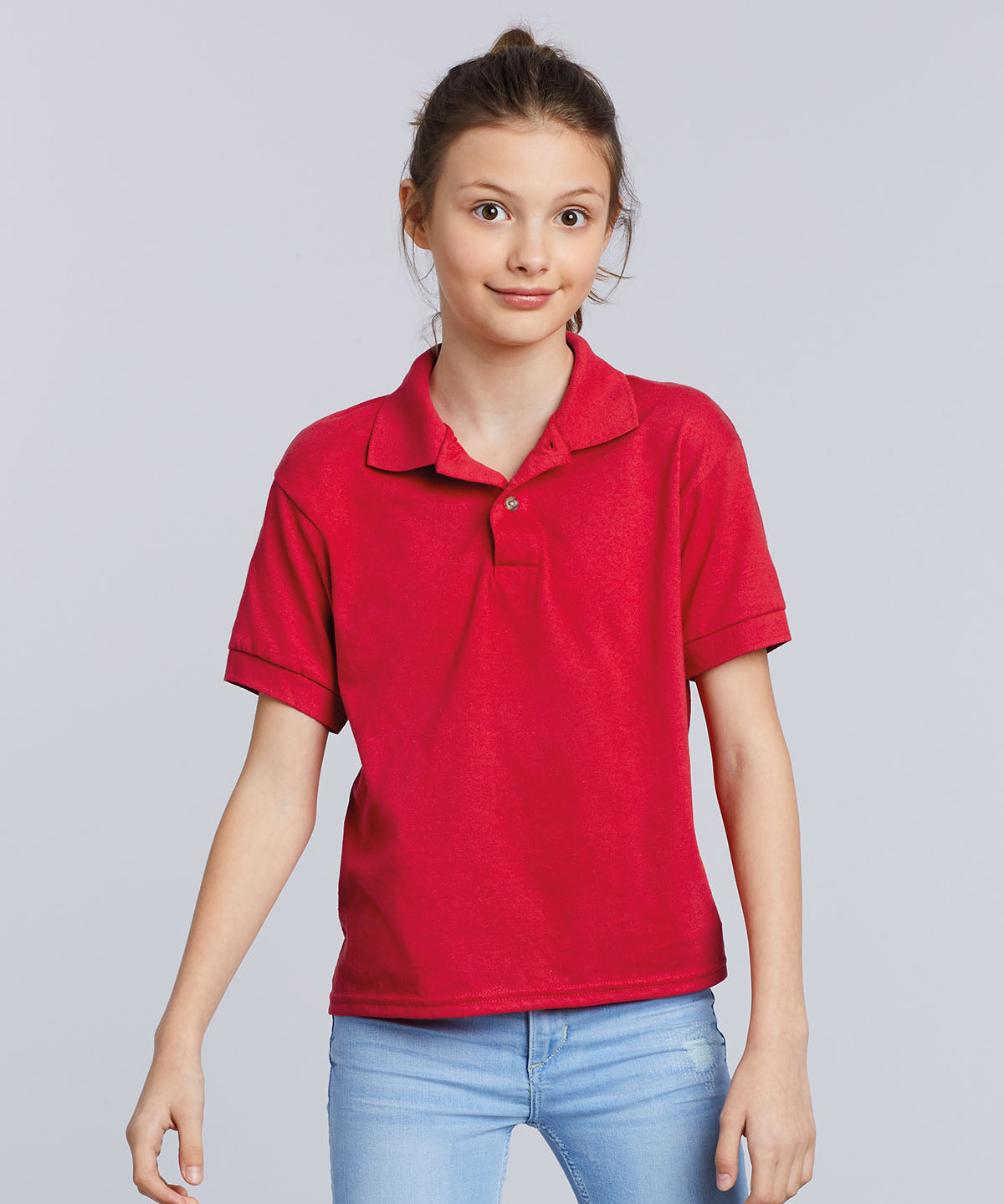 DryBlend® youth double piqué sports shirt