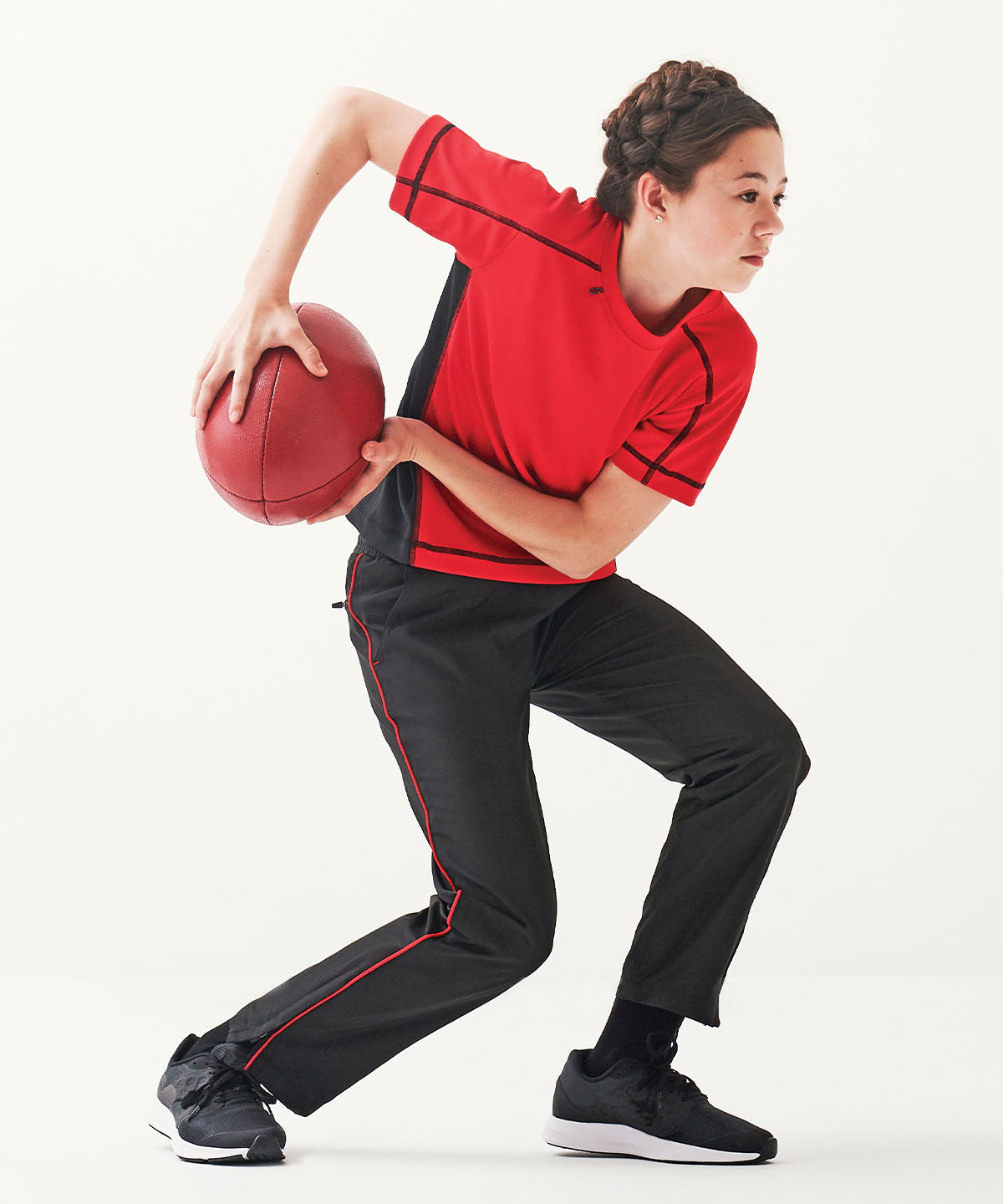 Navy/White - Kids Athens pant - GarmentEmbroidery