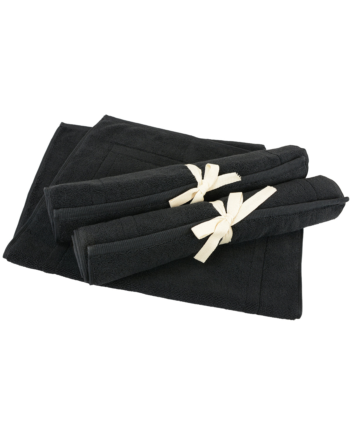 Black - Bath mat - GarmentEmbroidery