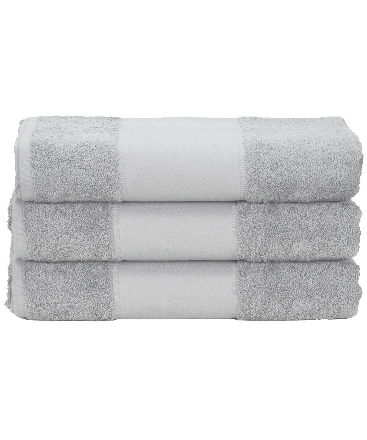 Light Grey - ARTG® PRINT-Me® hand towel - GarmentEmbroidery