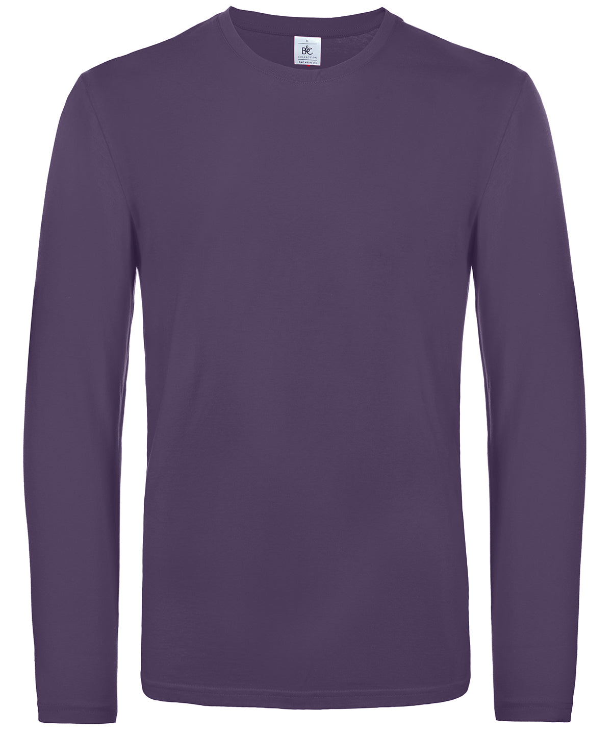 Urban Purple - B&C #E190 long sleeve - GarmentEmbroidery