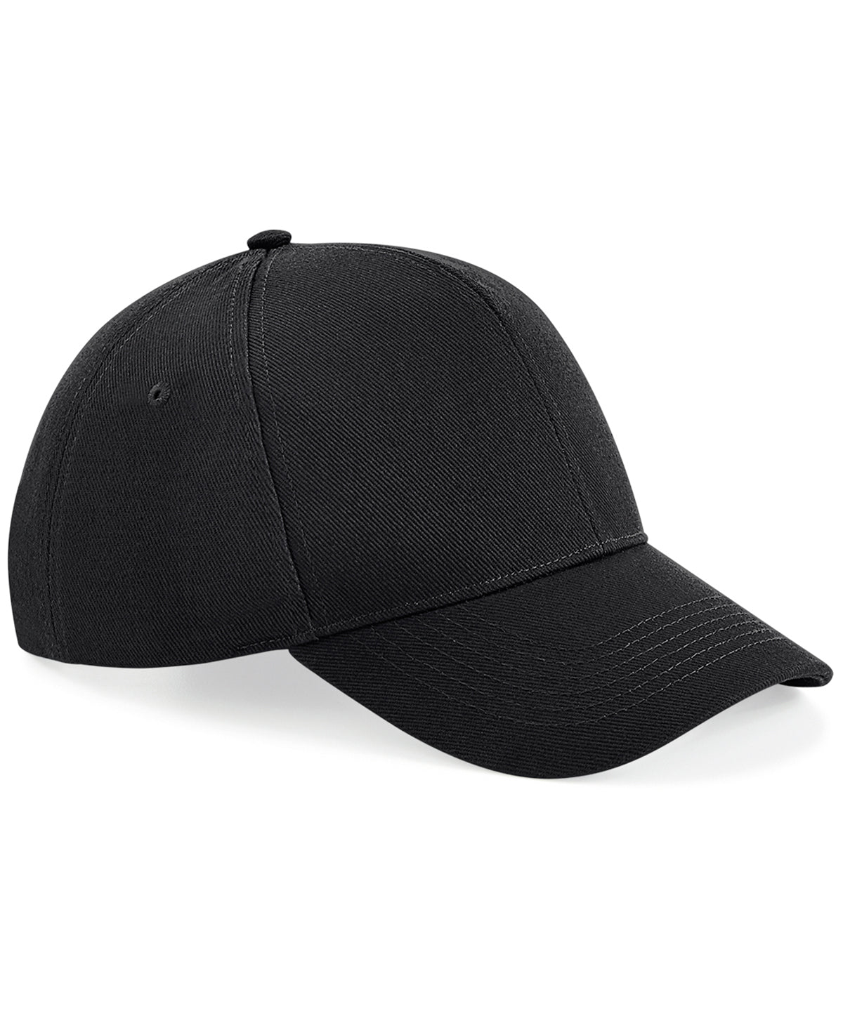 Black - Ultimate 6-panel cap - GarmentEmbroidery