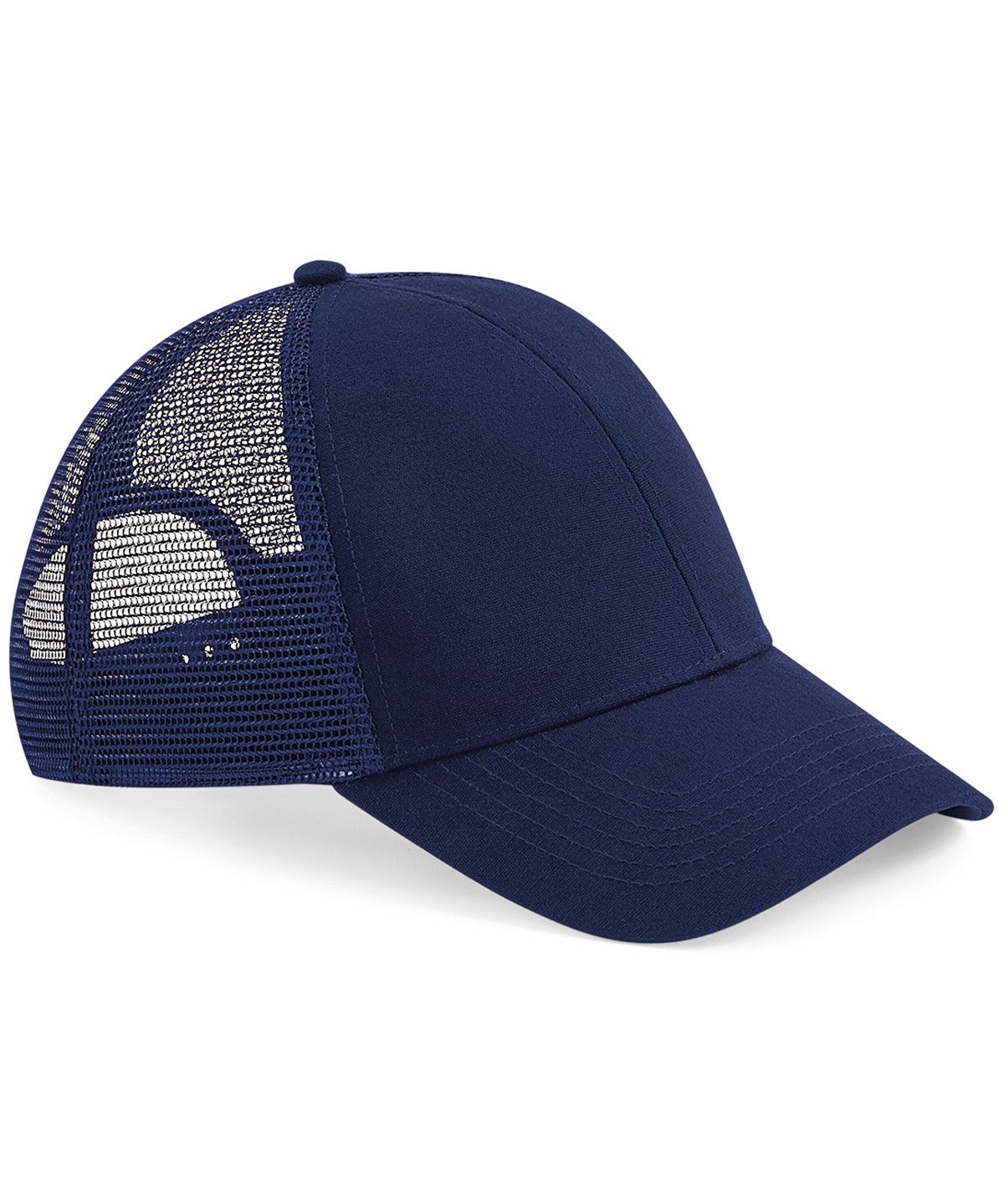 Oxford Navy - Organic cotton trucker - GarmentEmbroidery