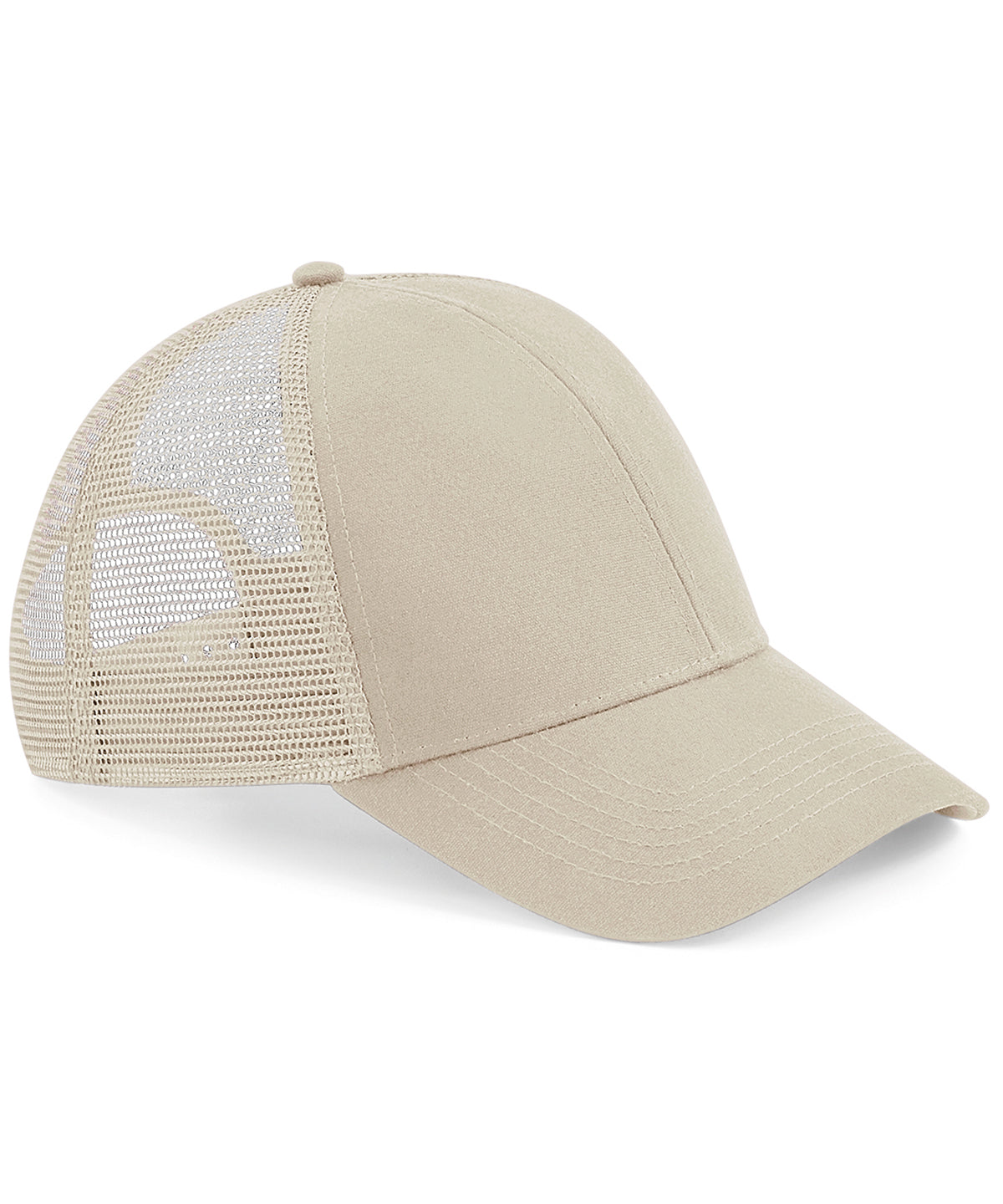 Sand - Organic cotton trucker - GarmentEmbroidery