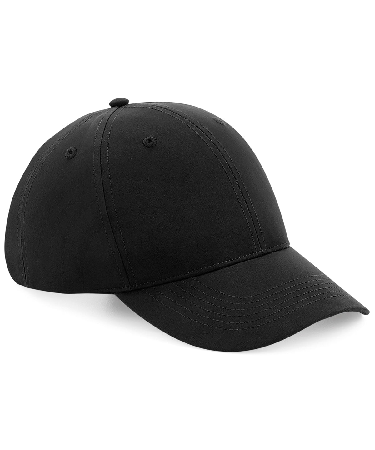 Black - Recycled pro-style cap - GarmentEmbroidery