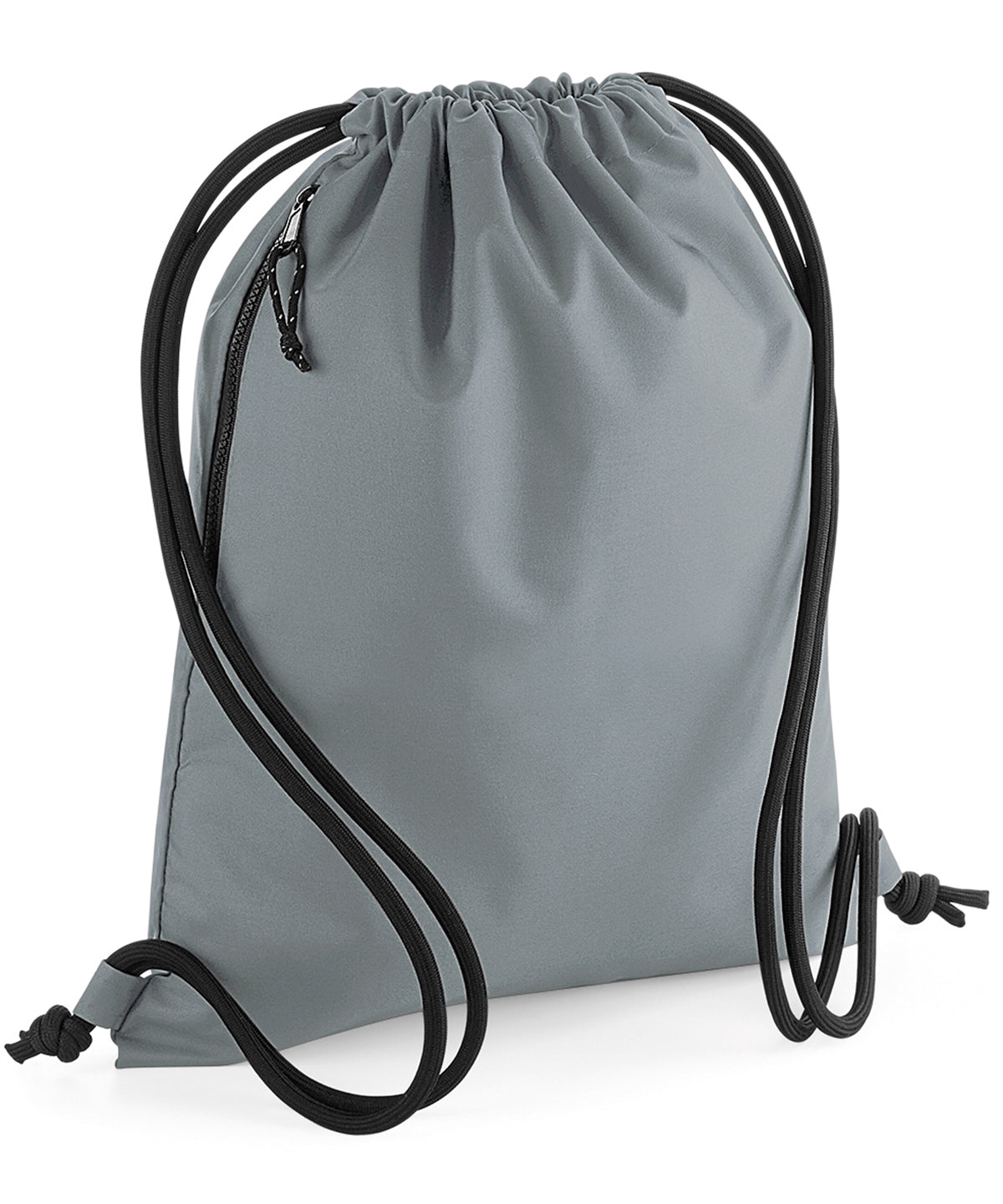 Pure Grey - Recycled gymsac - GarmentEmbroidery