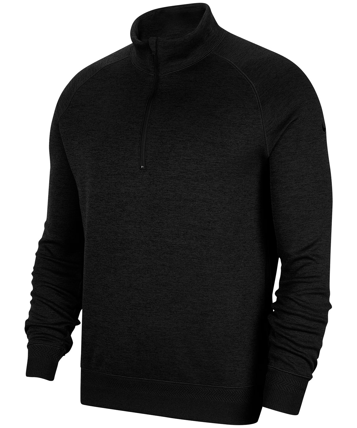 Black/Black/Black - Nike dry top player half-zip - GarmentEmbroidery