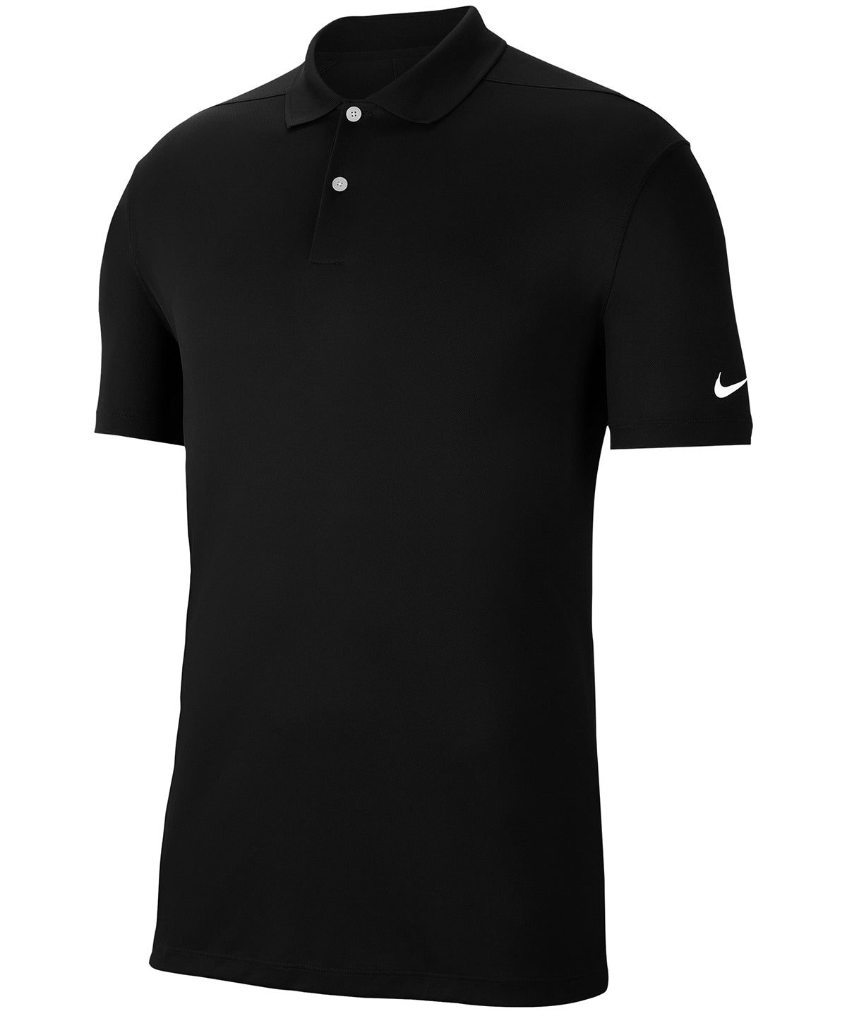 Black - Nike dry victory polo solid - GarmentEmbroidery