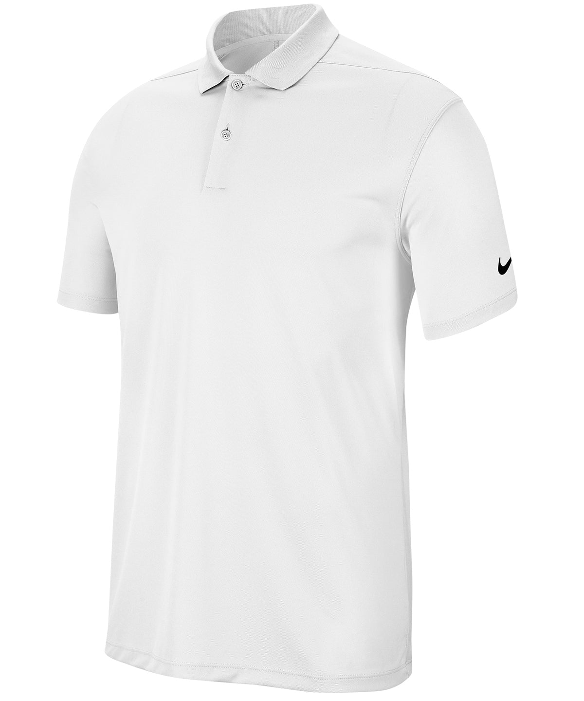 White - Nike dry victory polo solid - GarmentEmbroidery