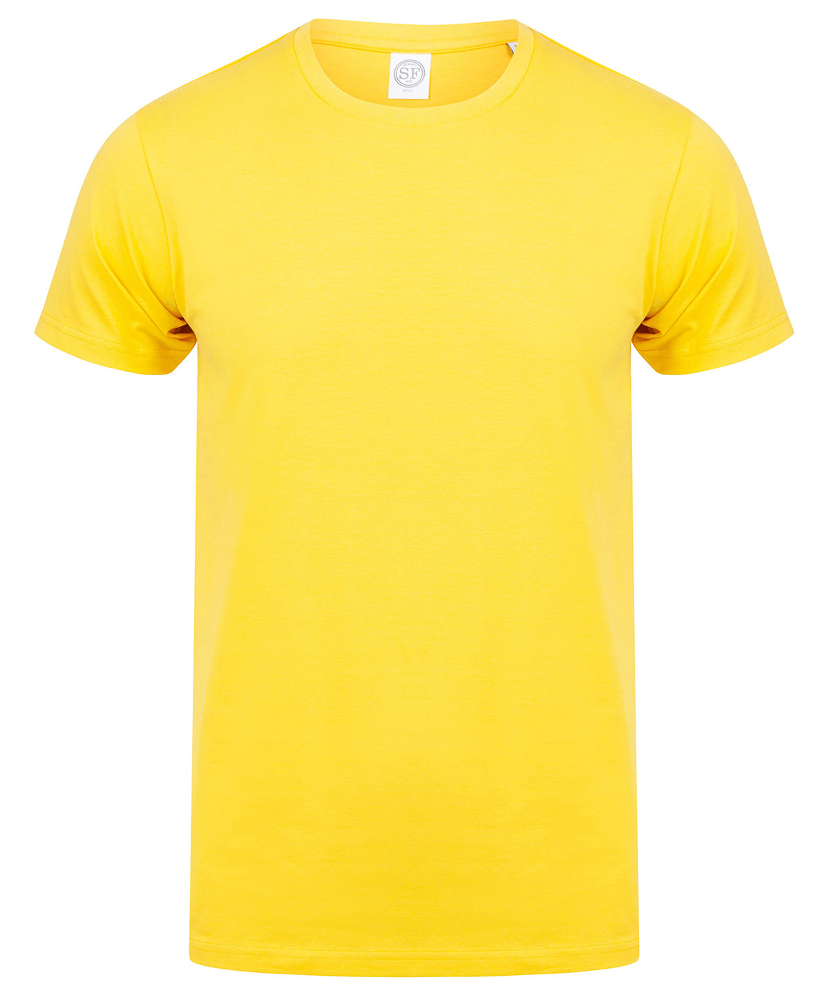Yellow - Men's feel good stretch t-shirt - GarmentEmbroidery