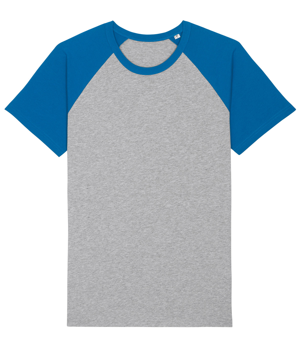 Heather Grey/Royal Blue - Catcher unisex short sleeve t-shirt (STTU825) - GarmentEmbroidery
