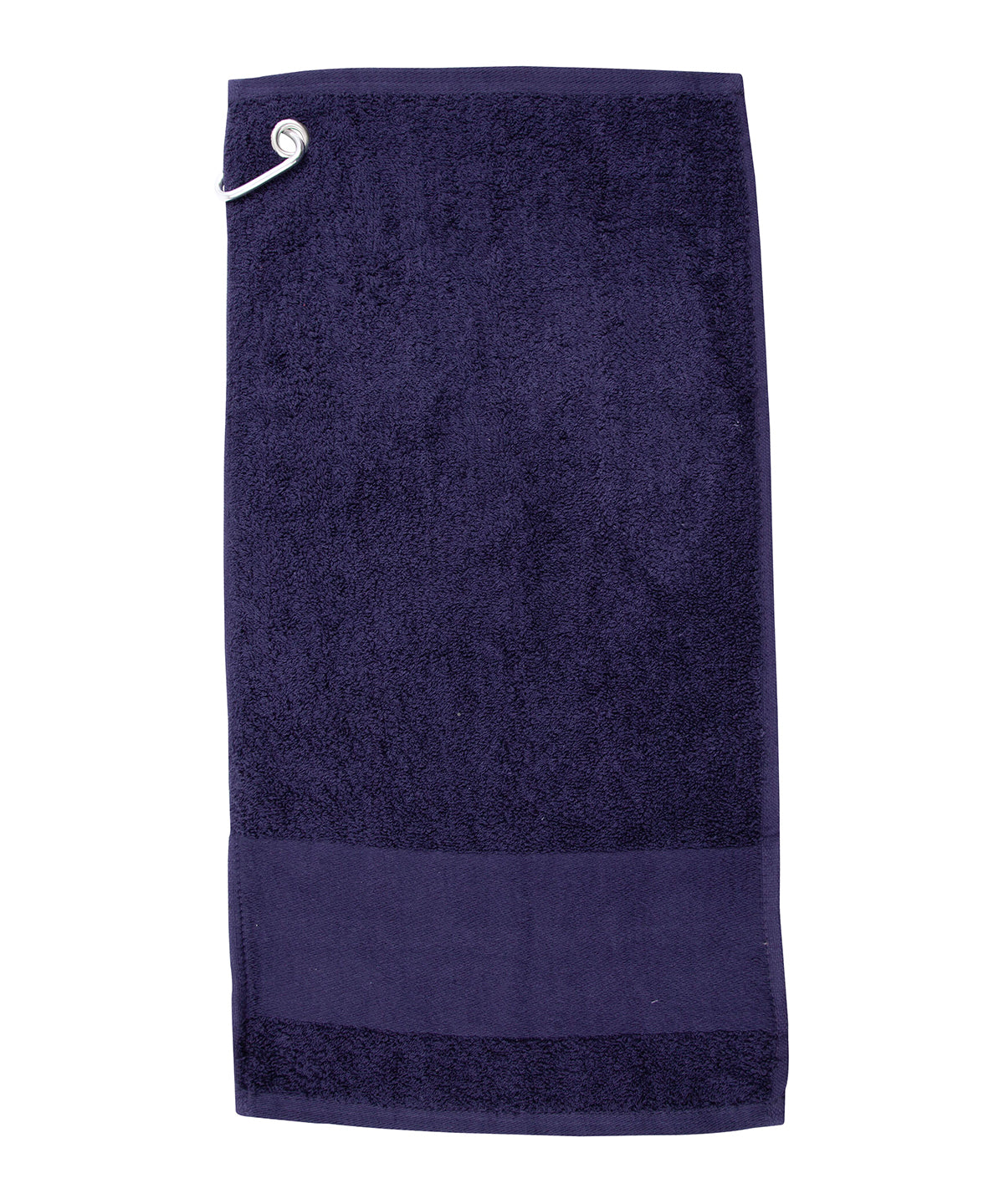 Navy - Printable border golf towel - GarmentEmbroidery