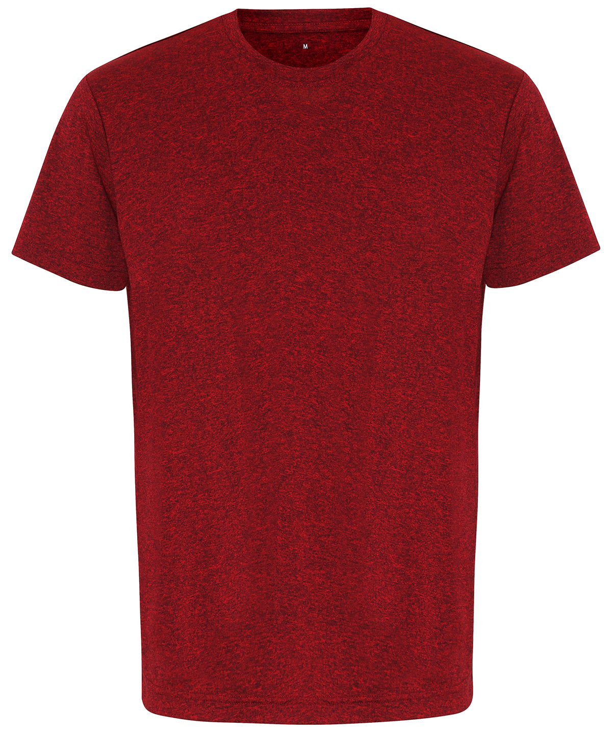 Red/ Black Melange - TriDri® performance t-shirt - GarmentEmbroidery