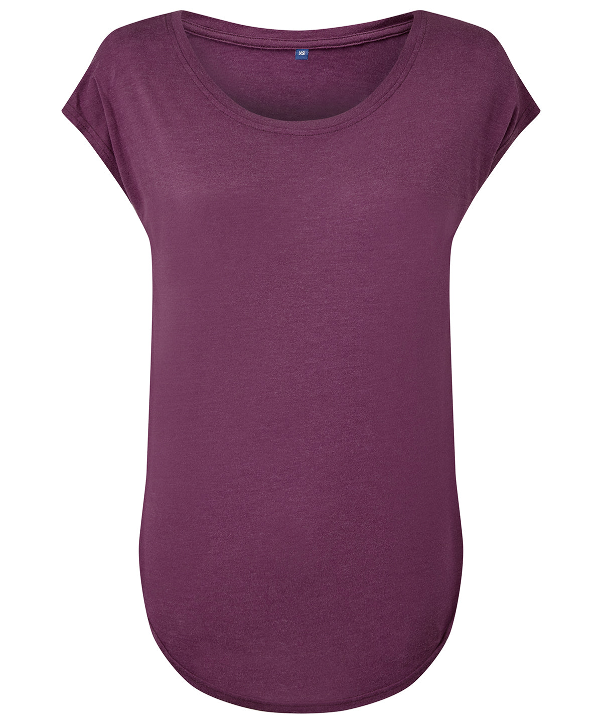 Plum - Women's TriDri® yoga cap sleeve top - GarmentEmbroidery