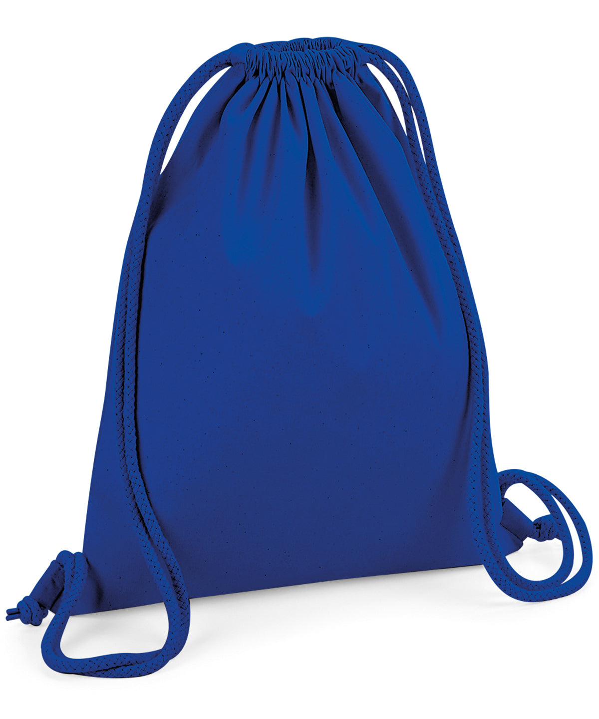 Bright Royal - Organic premium cotton gymsac - GarmentEmbroidery