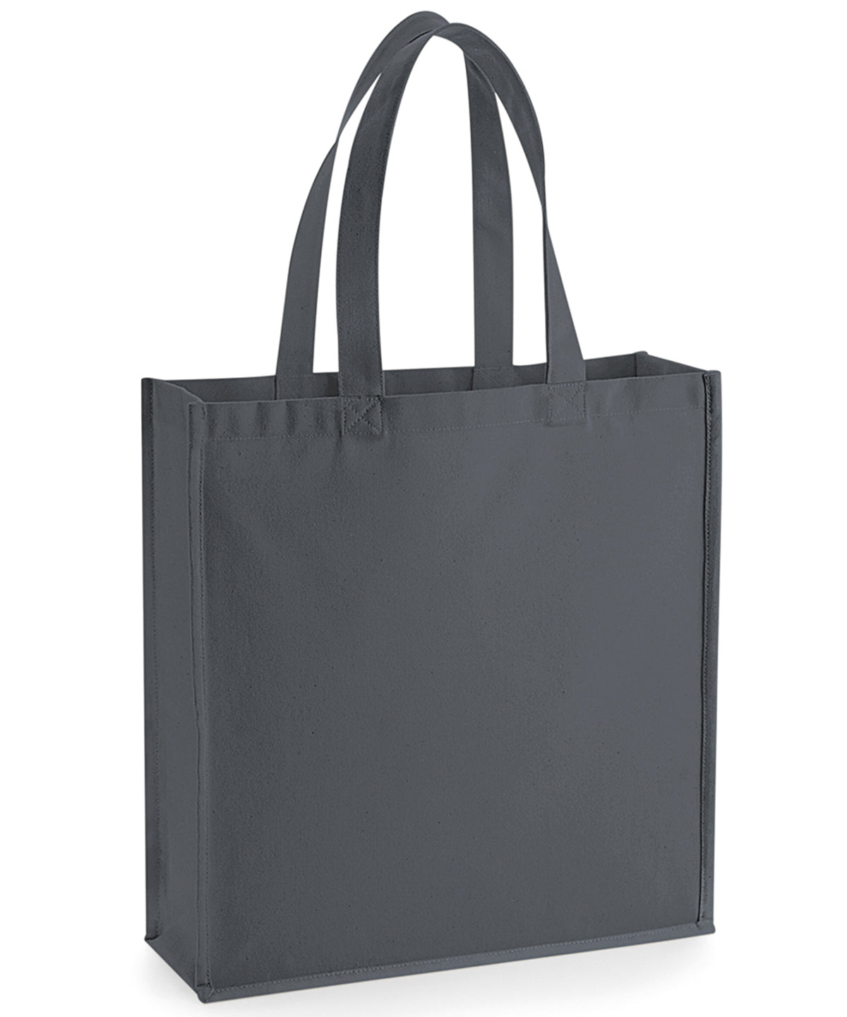 Graphite Grey - Gallery canvas tote - GarmentEmbroidery