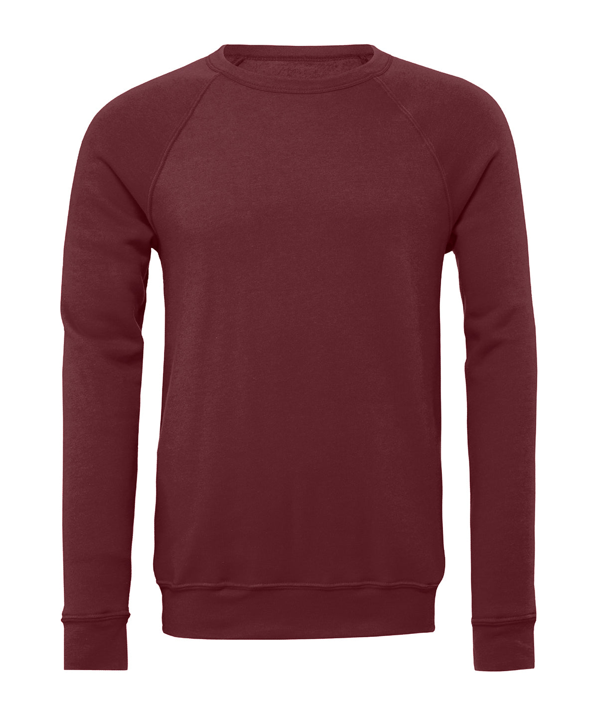 Maroon - Unisex sponge fleece crew neck sweatshirt - GarmentEmbroidery