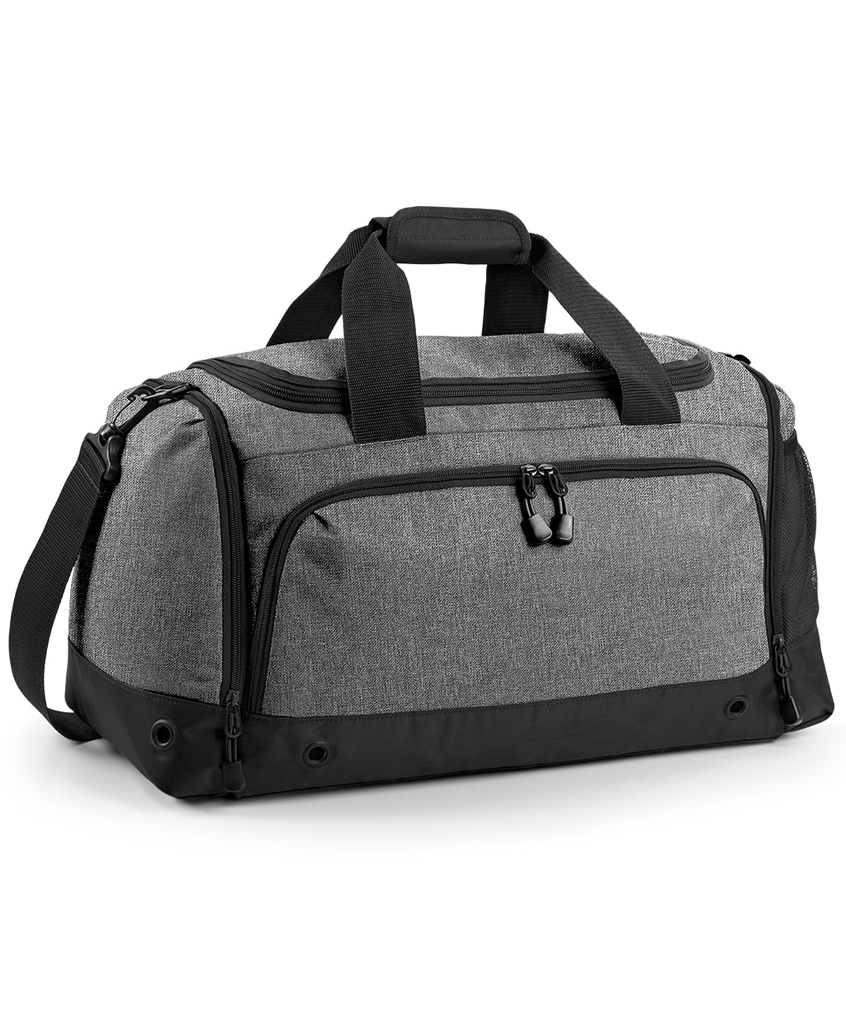 Grey Marl - Athleisure holdall - GarmentEmbroidery