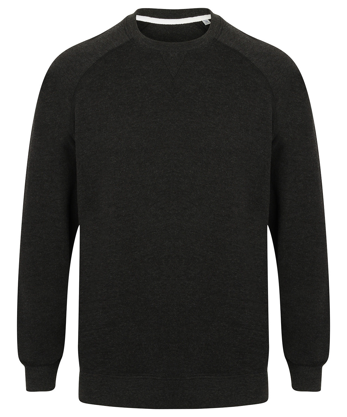 Navy Marl - French terry sweatshirt - GarmentEmbroidery
