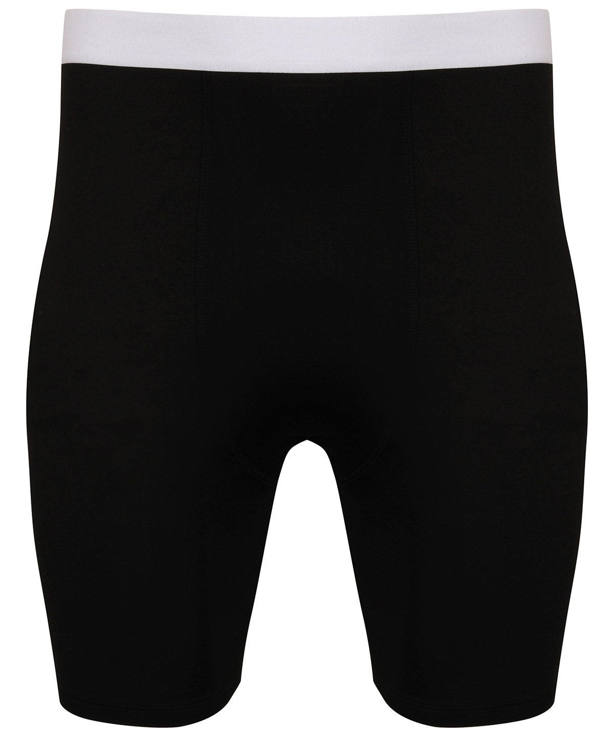 Black/White - Baselayer short - GarmentEmbroidery