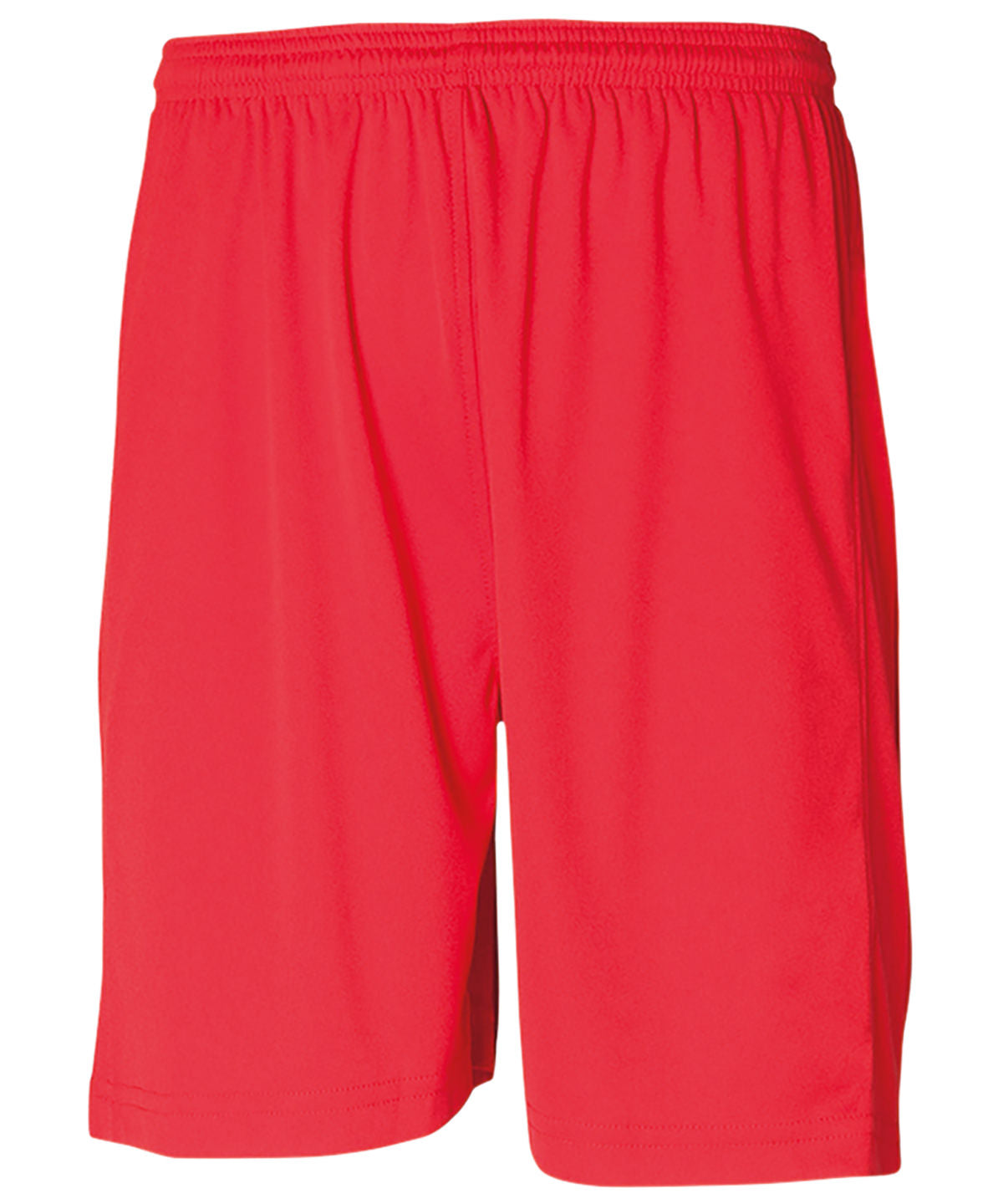 Red/Red - Teamsport all-purpose longline lined shorts - GarmentEmbroidery