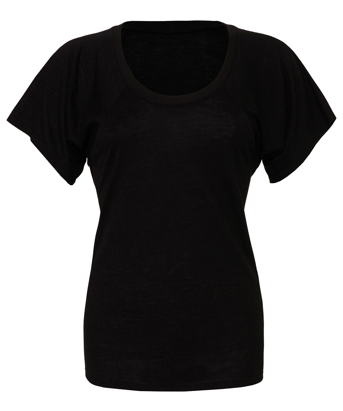 White - Flowy raglan t-shirt - GarmentEmbroidery