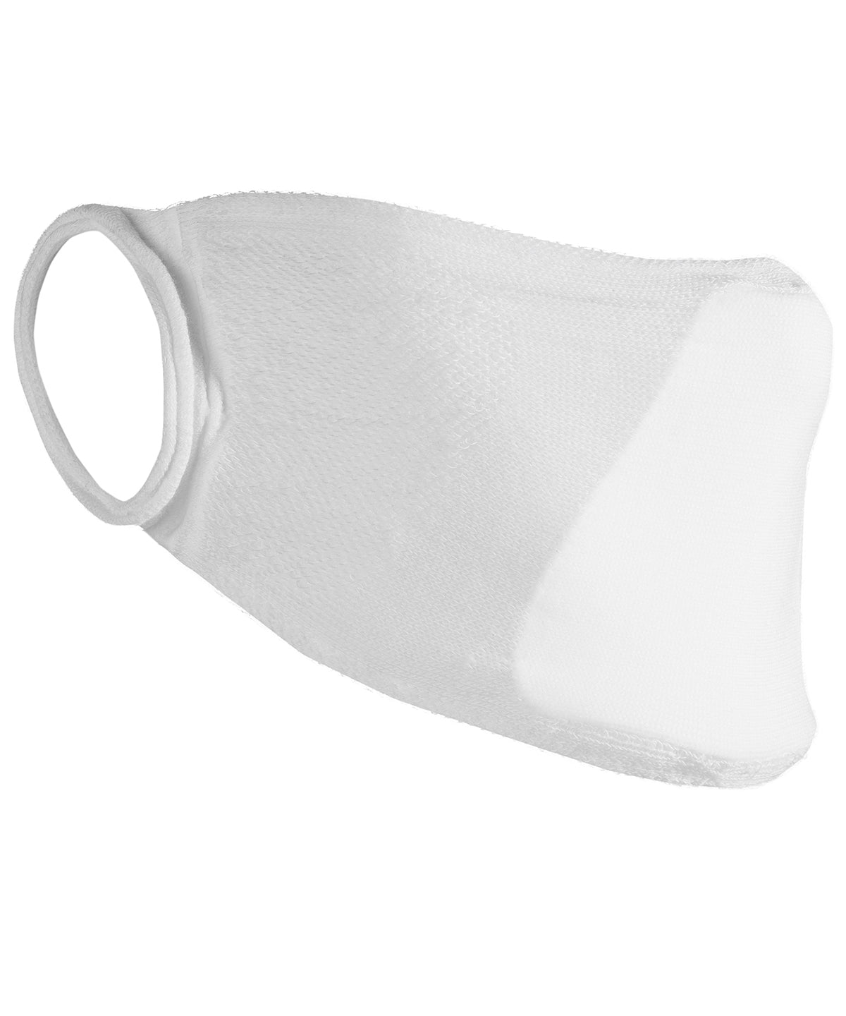 White - Natural yarn antibac face mask (Non-PPE) (pack of 10) - GarmentEmbroidery