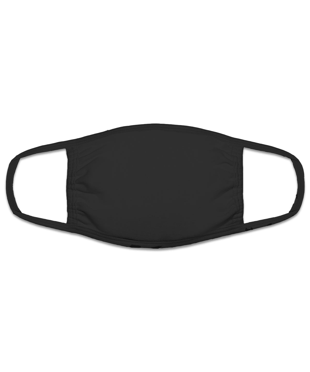 Black - 3-ply adult face mask (Pack of 5) - GarmentEmbroidery