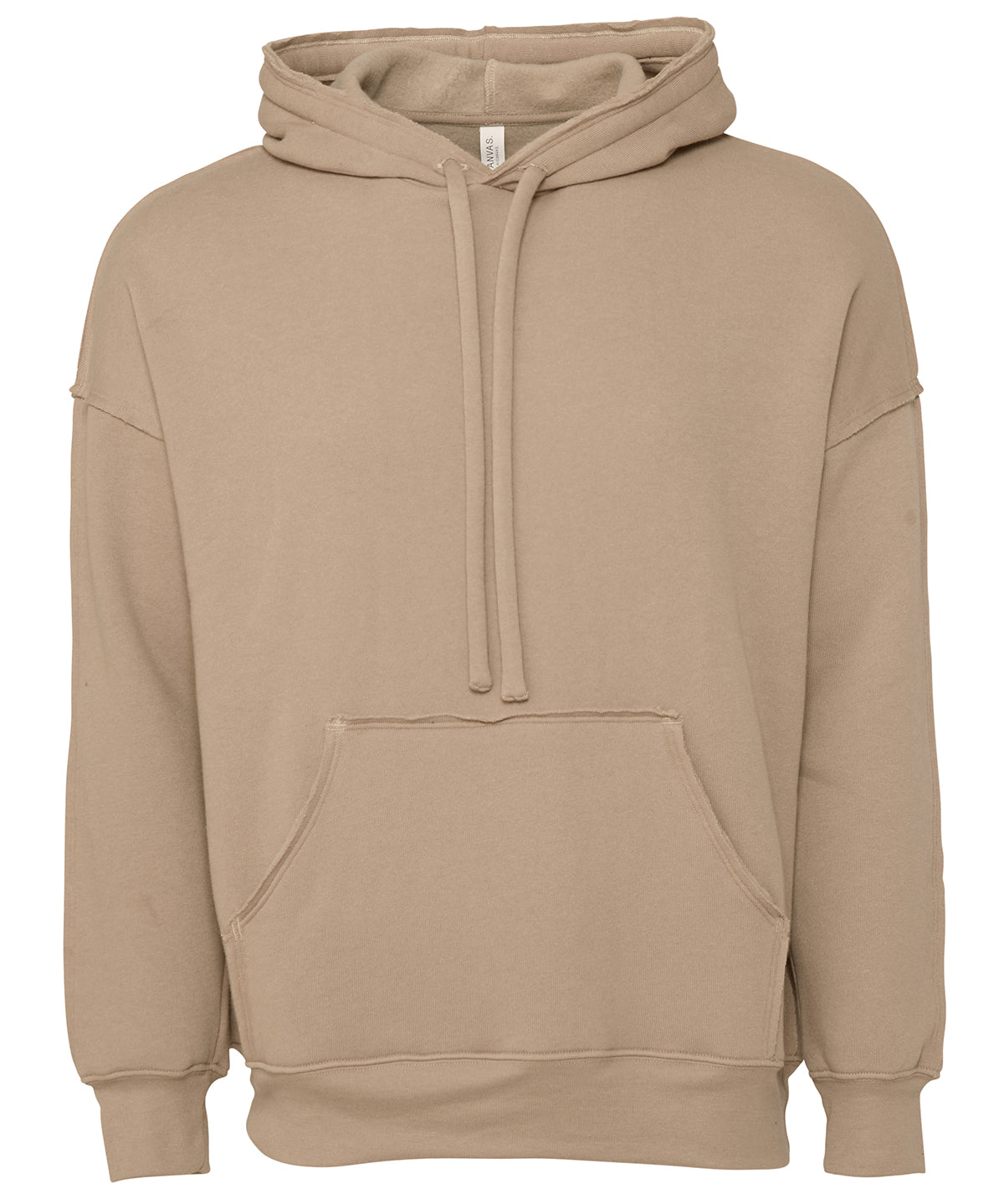 Tan - Unisex raw-seam hoodie - GarmentEmbroidery