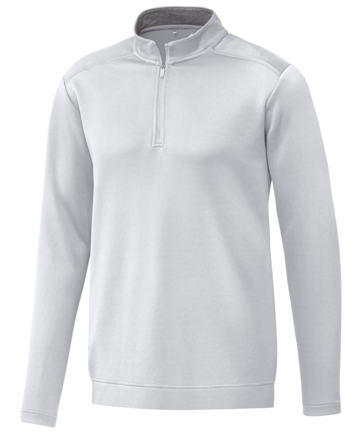White - Club 1/4 zip - GarmentEmbroidery