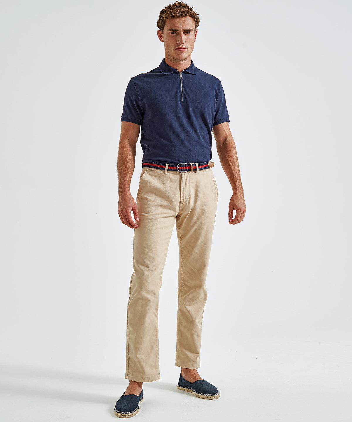 Pink Carnation - Men's chinos - GarmentEmbroidery