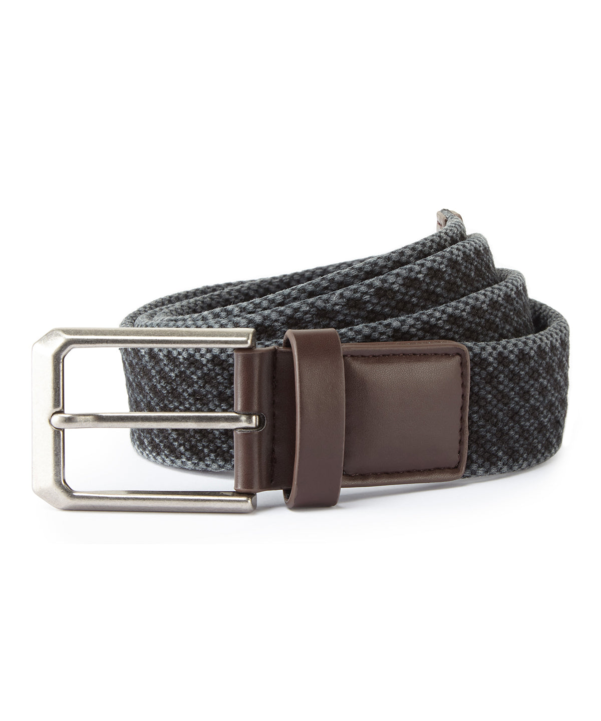 Slate - Men's vintage wash canvas belt - GarmentEmbroidery