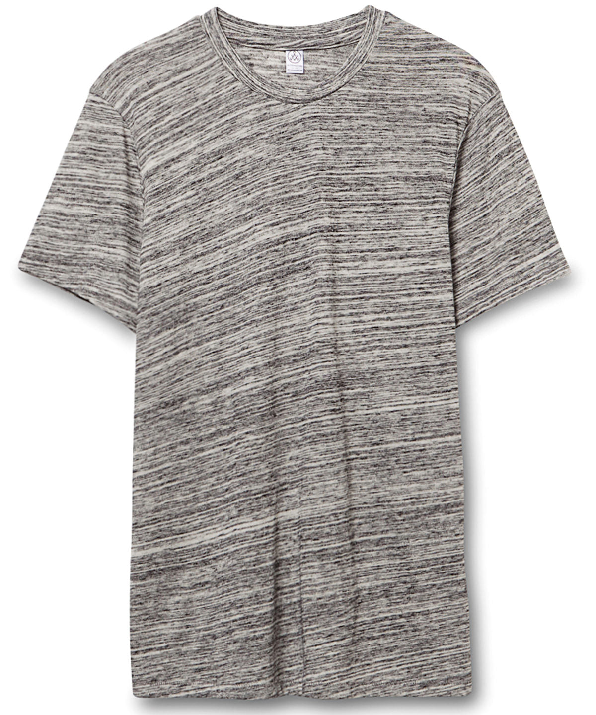 Eco Black - Eco-Jersey crew t-shirt - GarmentEmbroidery