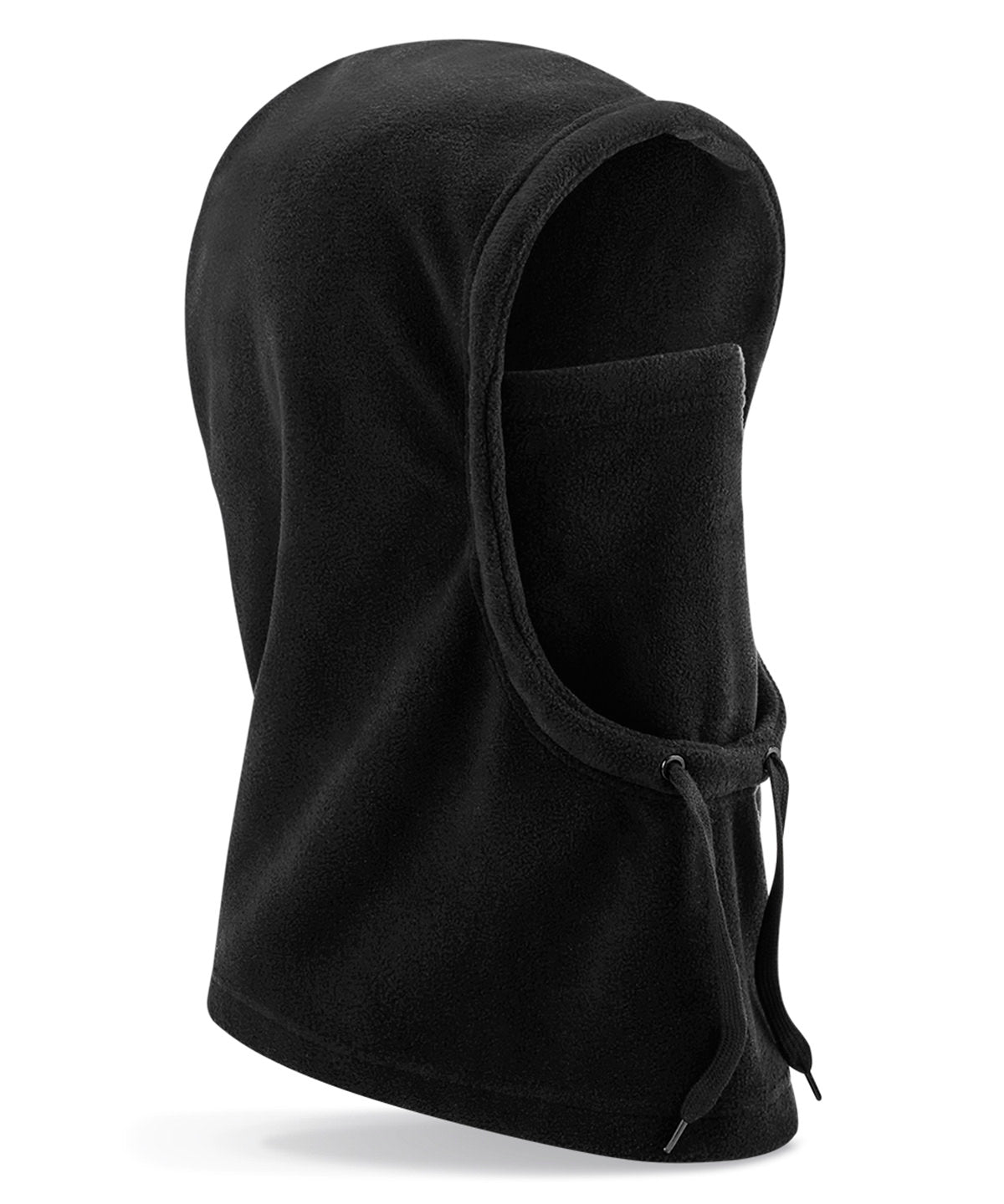 Black - Recycled fleece hood - GarmentEmbroidery