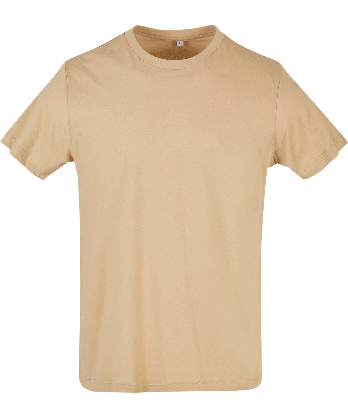 Union Beige - Basic round neck tee - GarmentEmbroidery