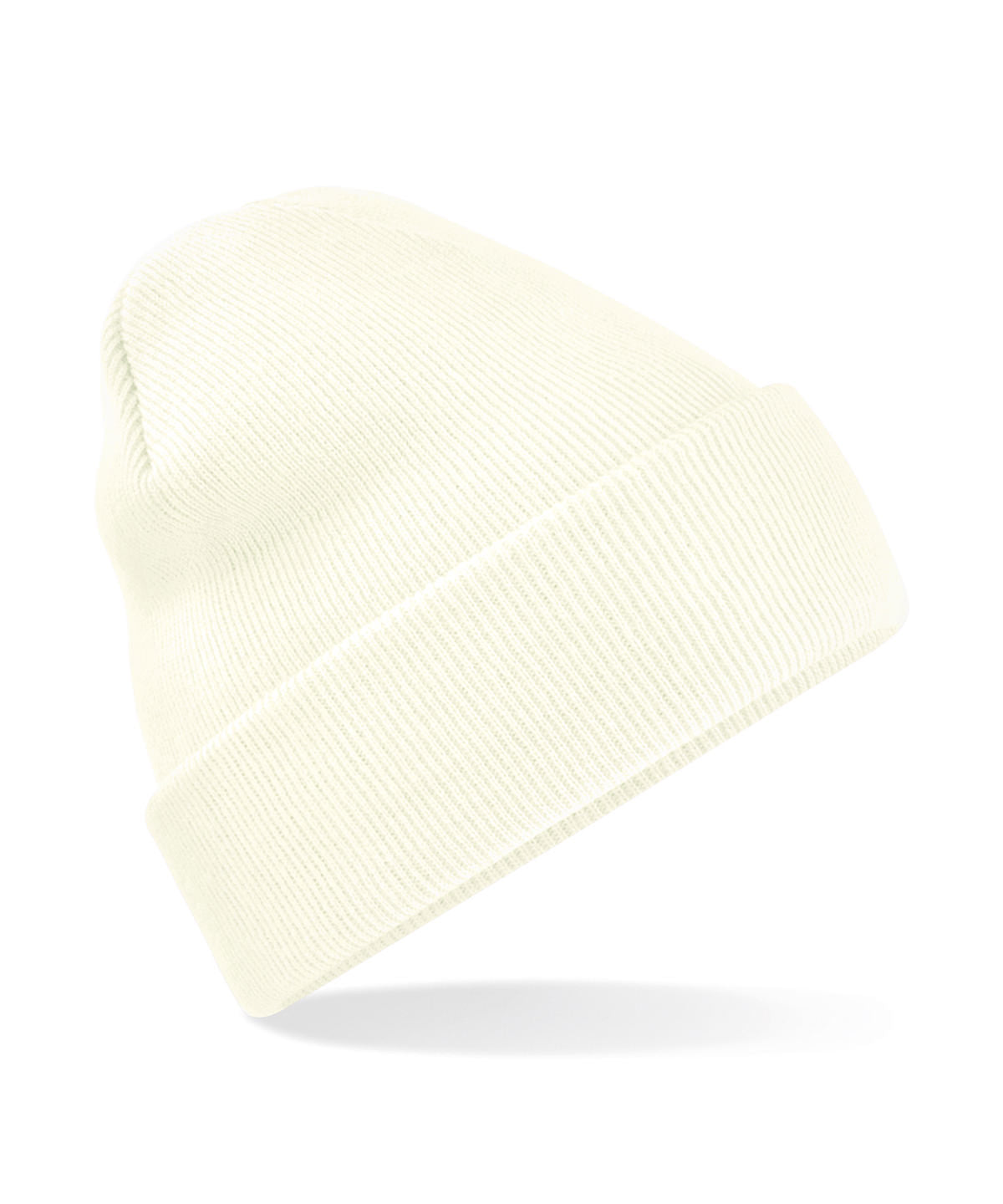 Soft White - Original cuffed beanie - GarmentEmbroidery
