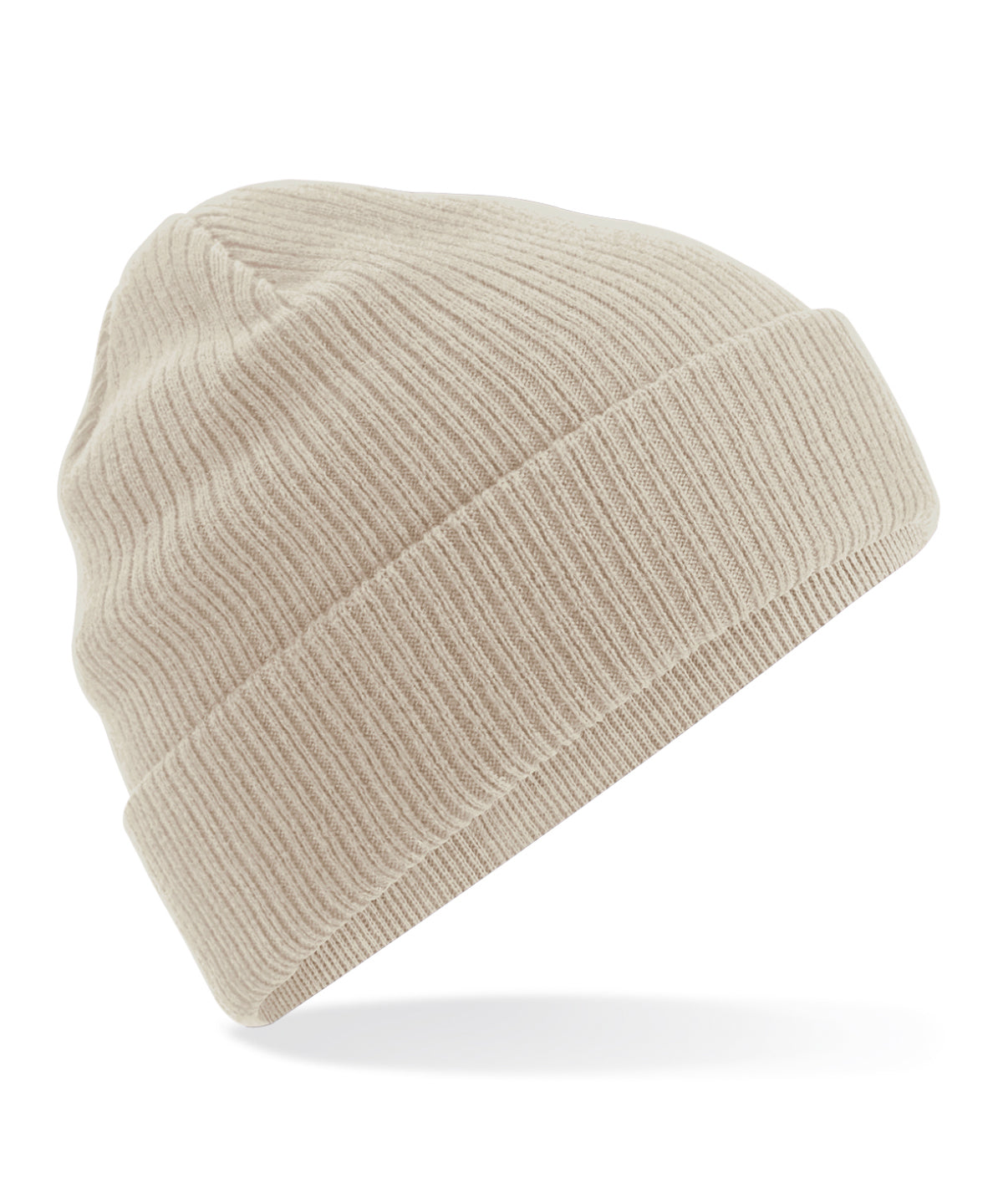 Sand - Organic cotton beanie - GarmentEmbroidery