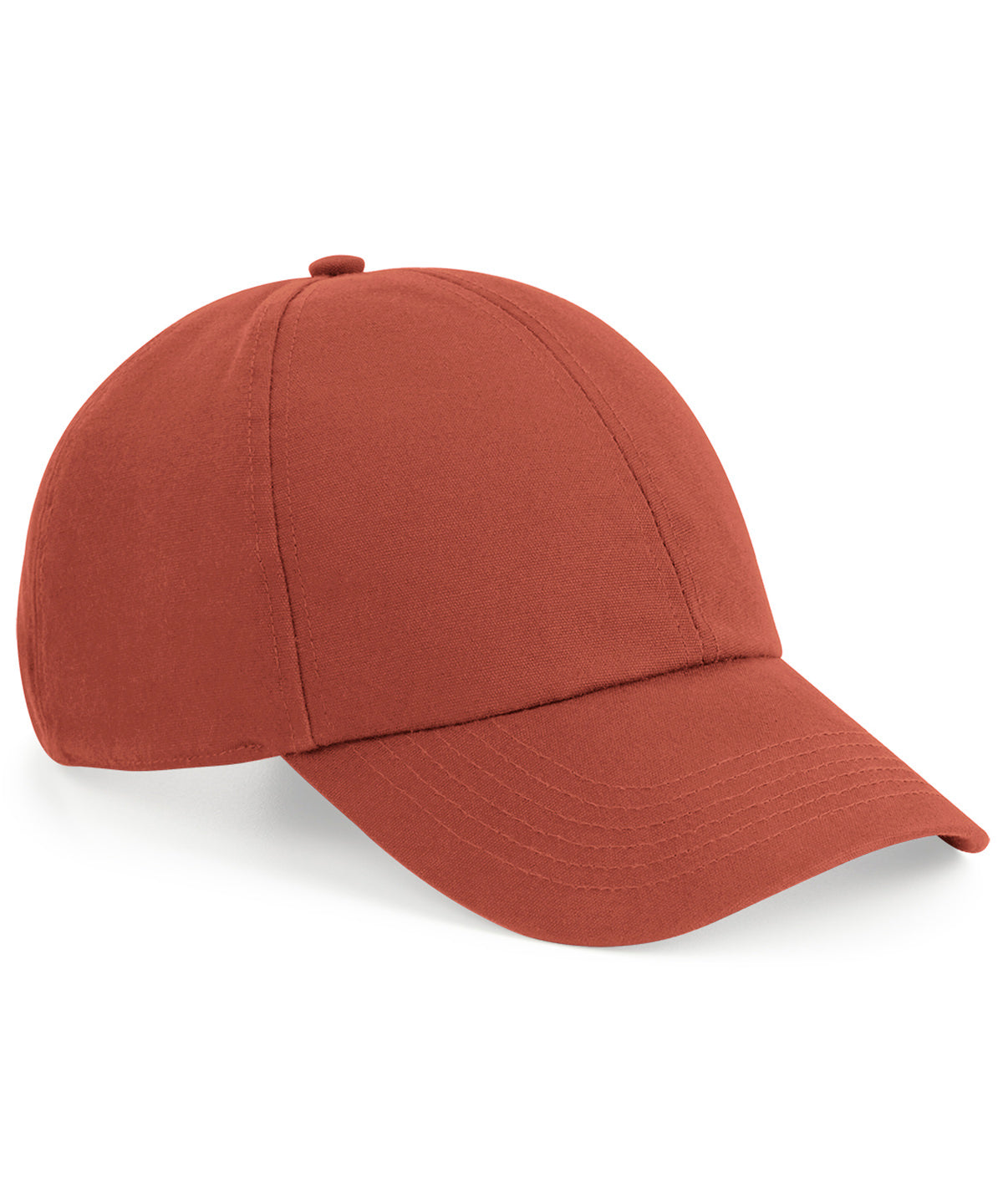 Terracotta - Organic cotton 6-panel cap - GarmentEmbroidery