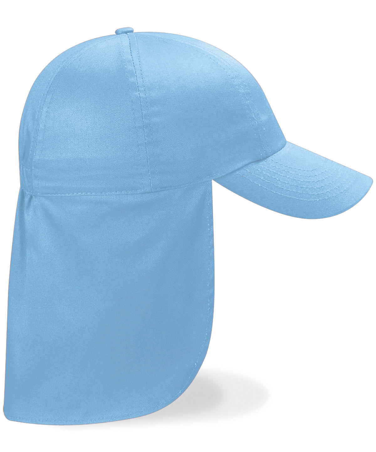 Sky Blue - Junior legionnaire-style cap - GarmentEmbroidery