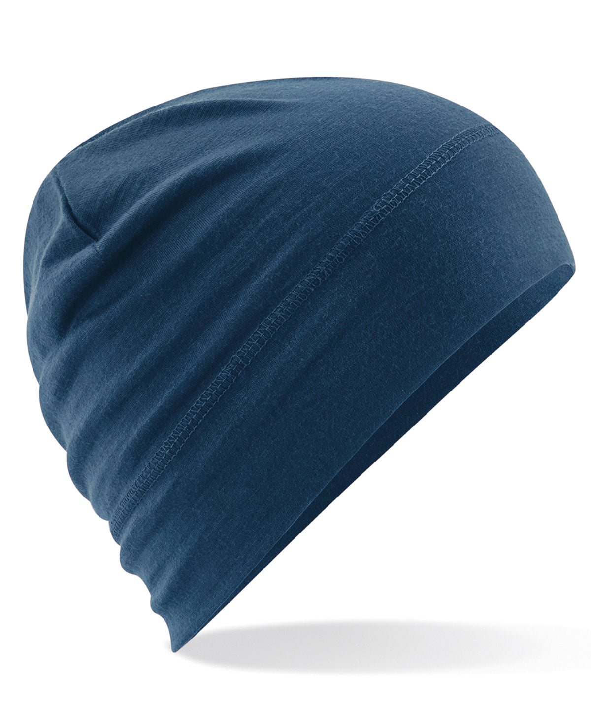 Steel Blue - Merino beanie - GarmentEmbroidery