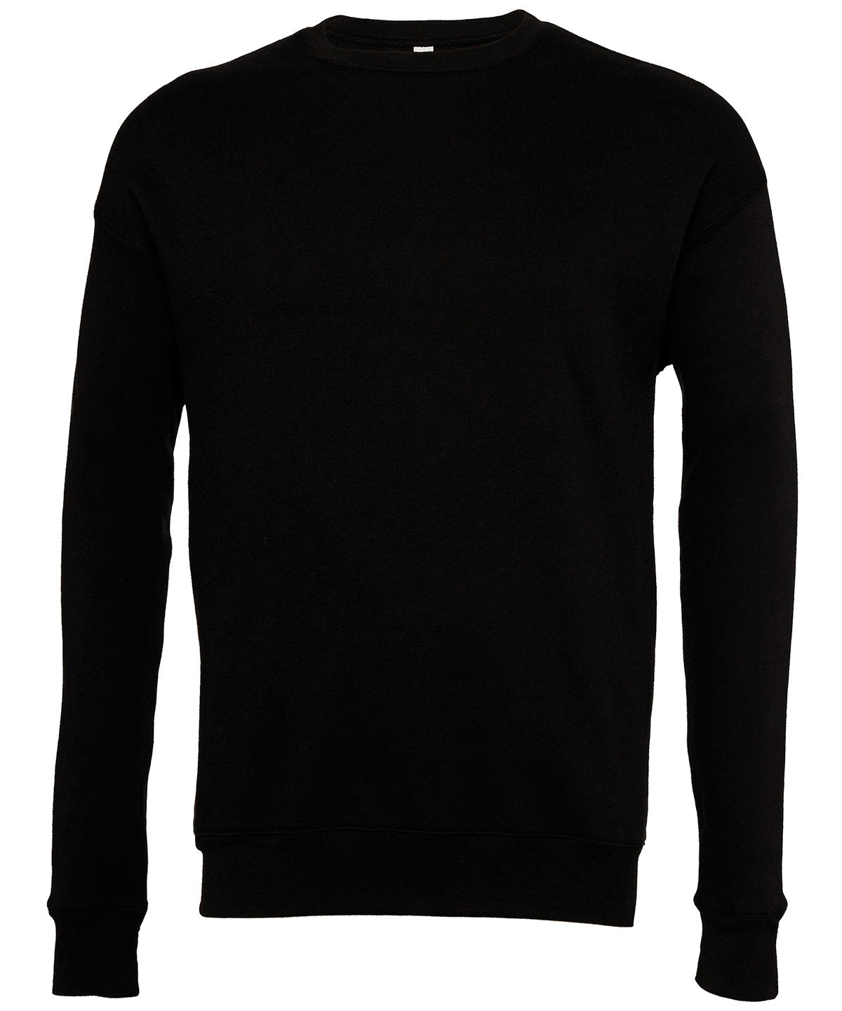 Black - Unisex drop shoulder fleece - GarmentEmbroidery