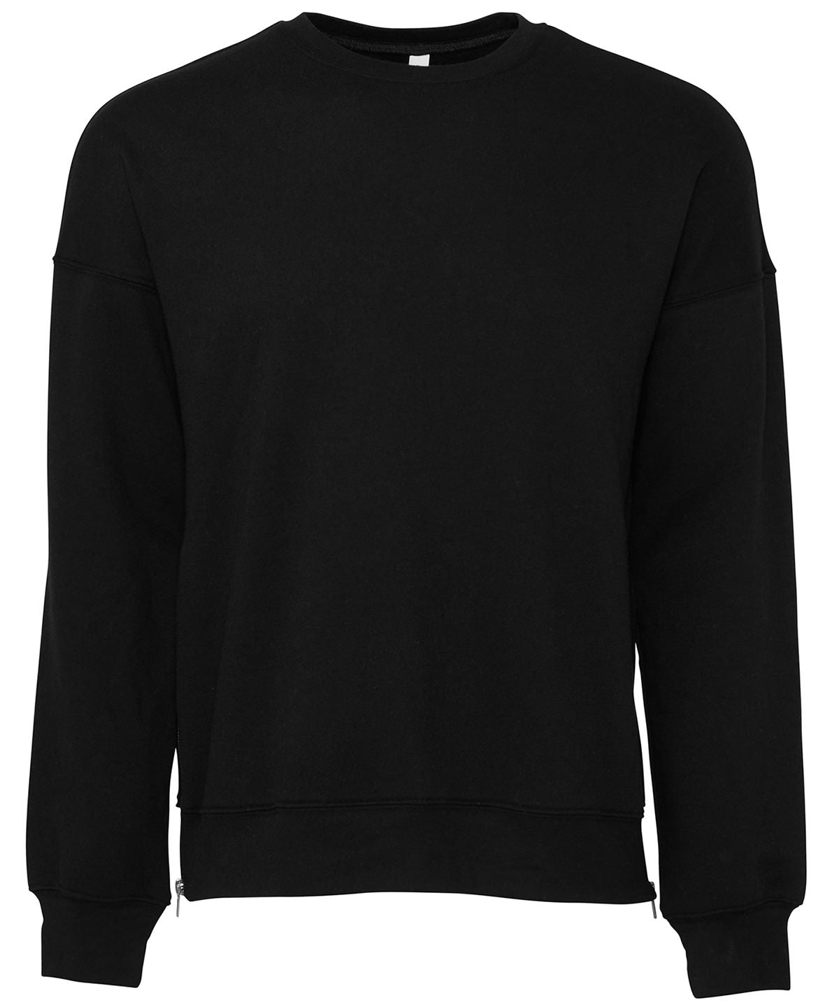 DTG Black - Unisex drop shoulder fleece - GarmentEmbroidery